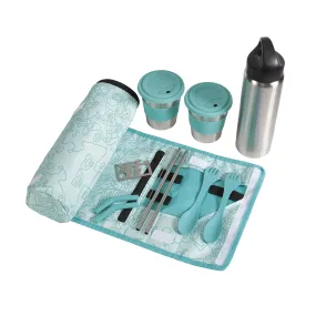 10-Piece Ozark Trail Reusable Cutlery & Drinkware Combo Set