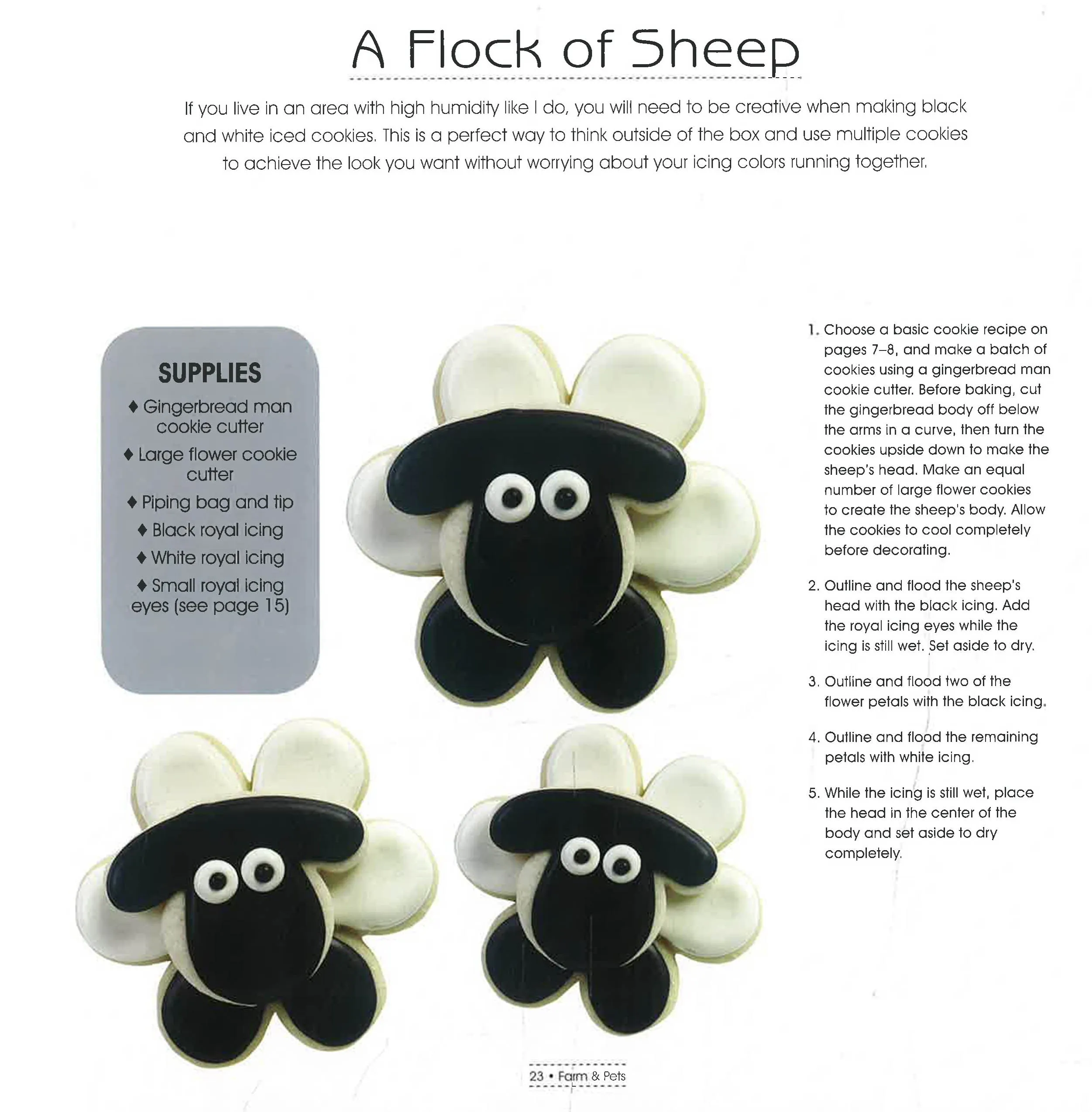 100 Animal Cookies: A Super Cute Menagerie To Decorate Step-By-Step