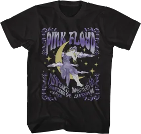 1966 Moon Poster Pink Floyd T-Shirt