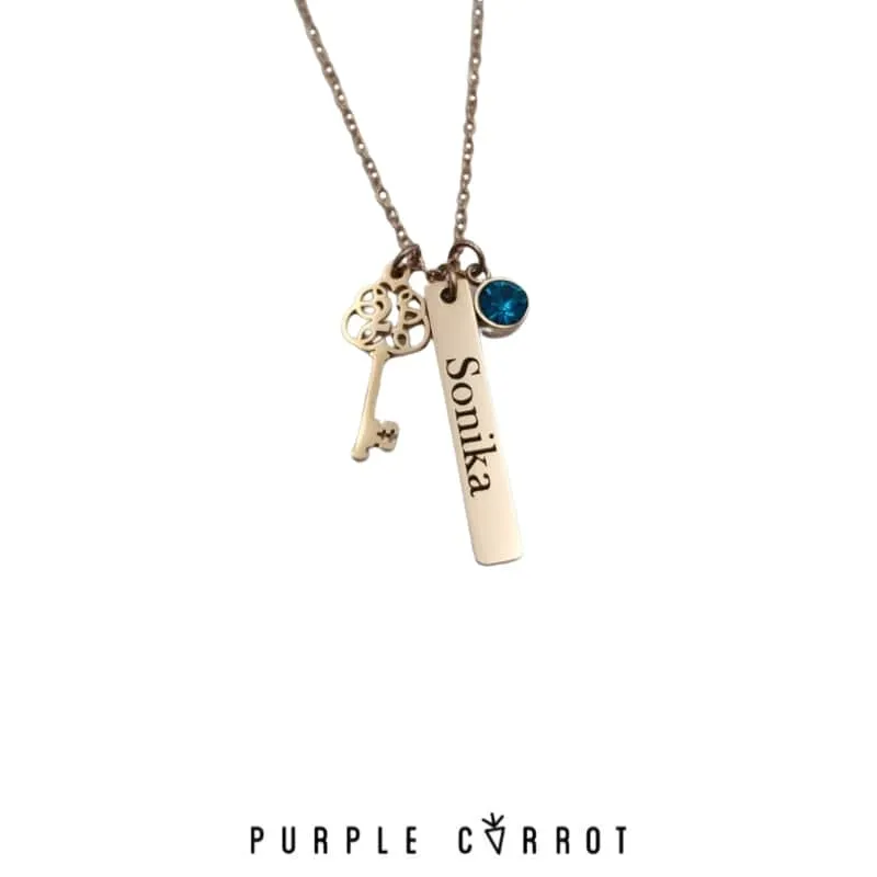 21st Key Necklace