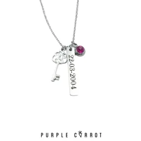 21st Key Necklace