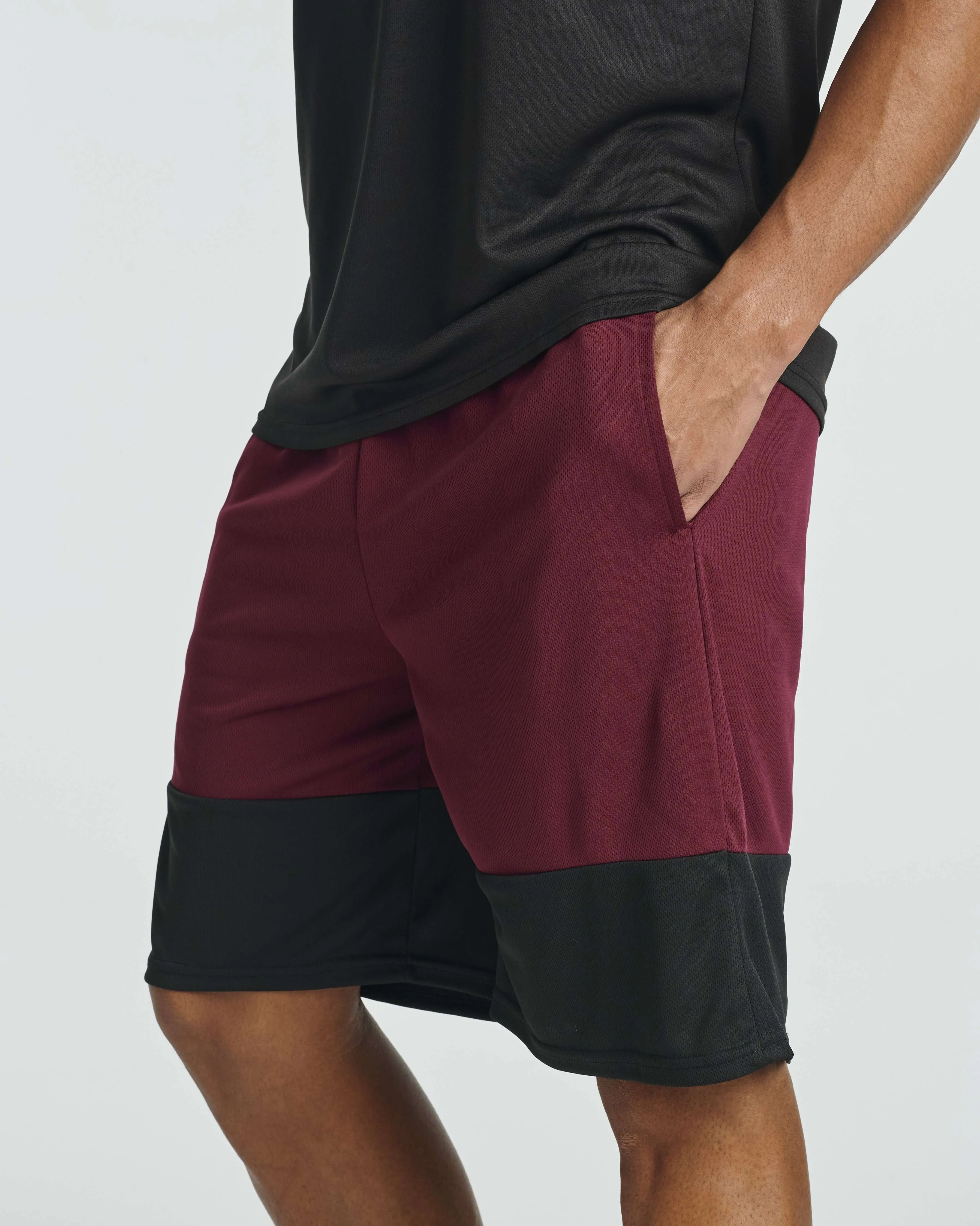 3 Pack: Men's Mesh Athletic Gym Shorts