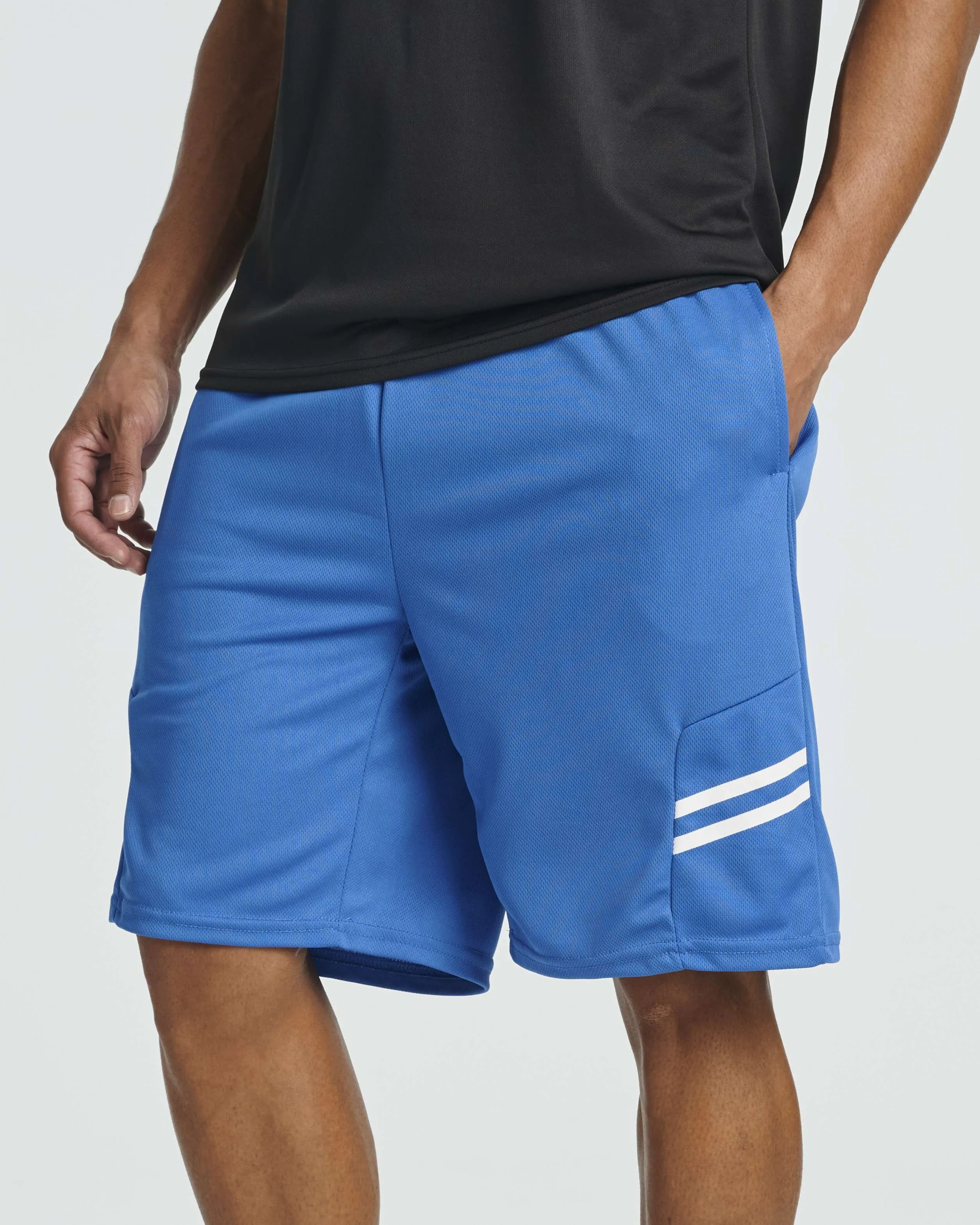 3 Pack: Men's Mesh Athletic Gym Shorts