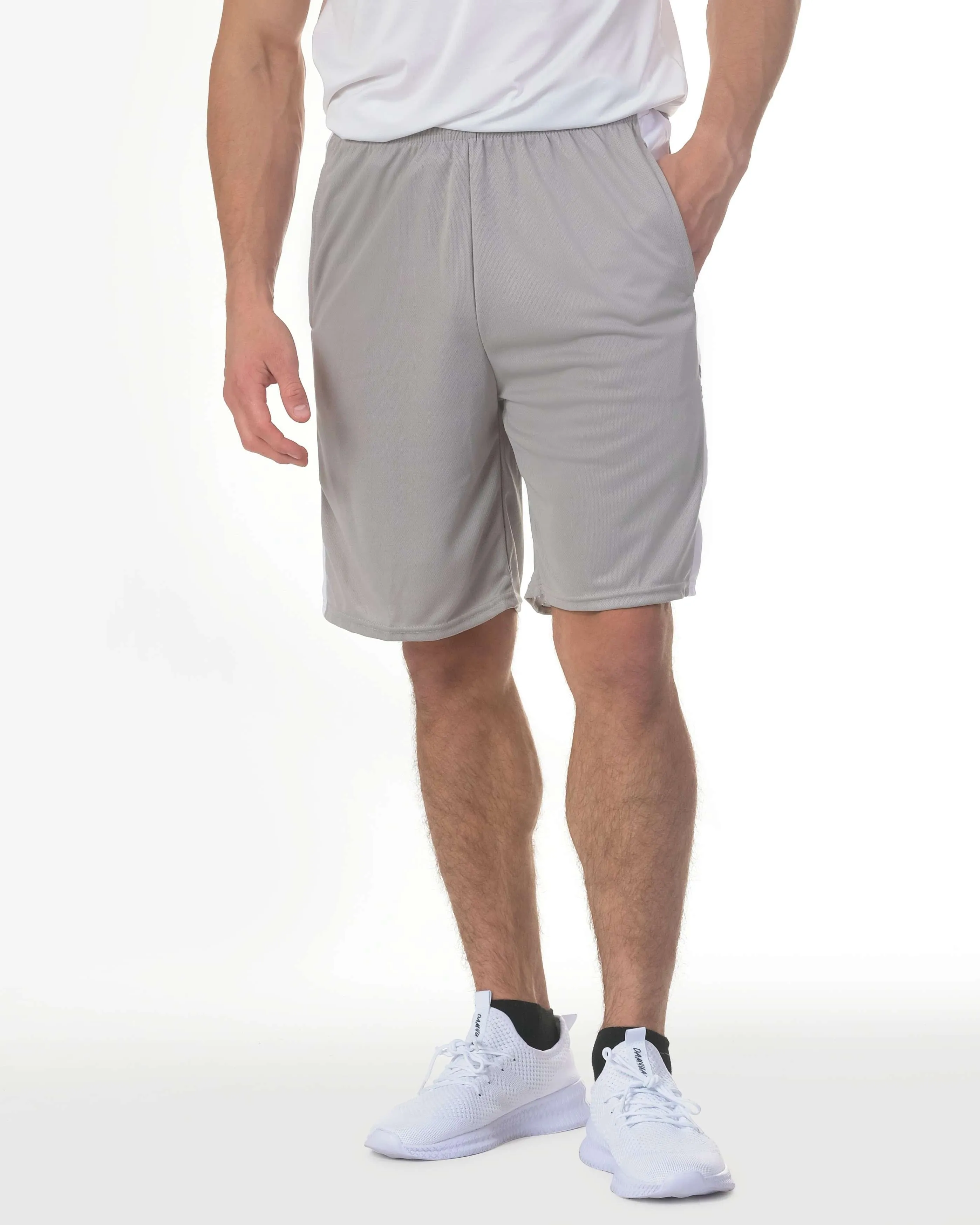 3 Pack: Men's Mesh Athletic Gym Shorts