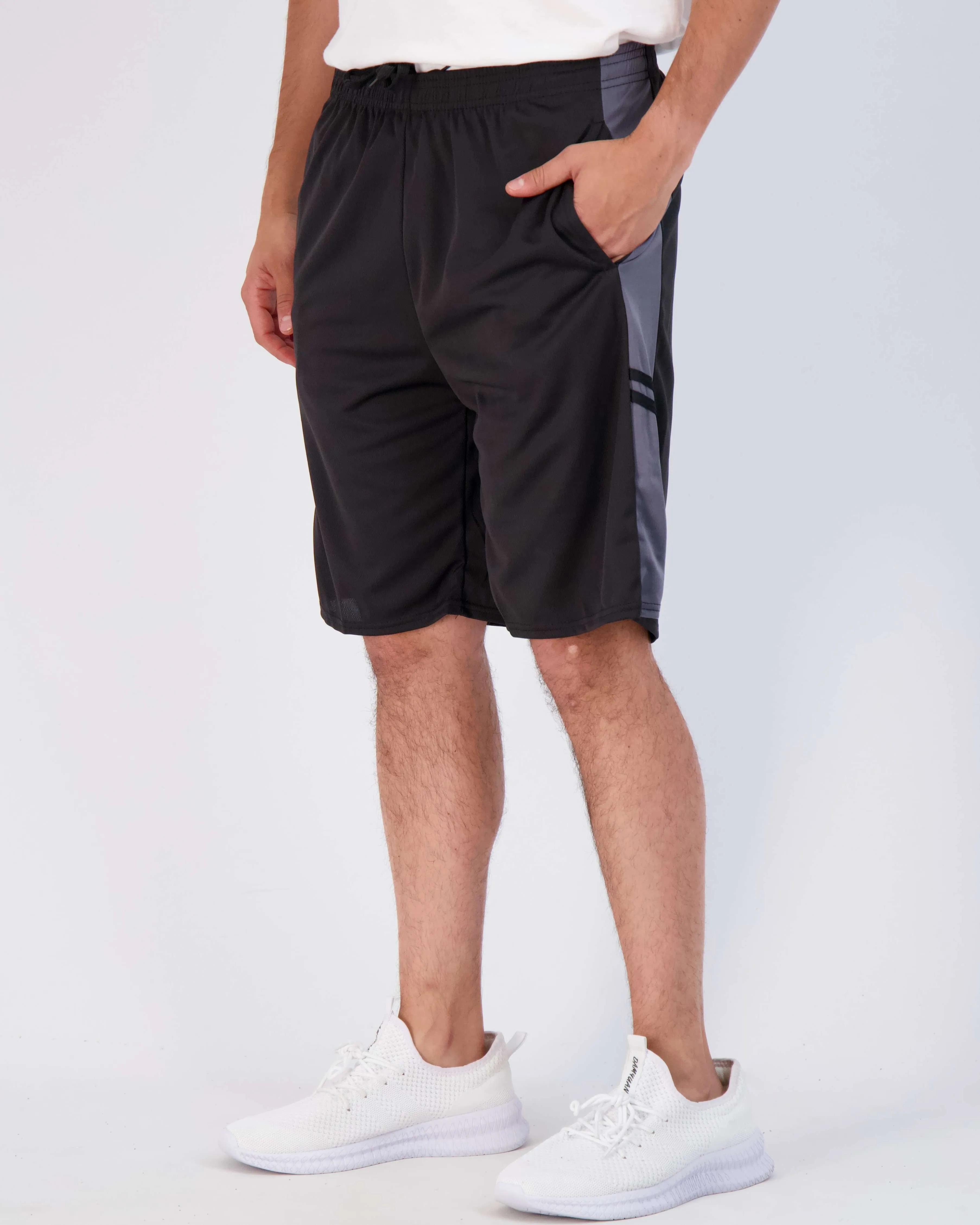 3 Pack: Men's Mesh Athletic Gym Shorts