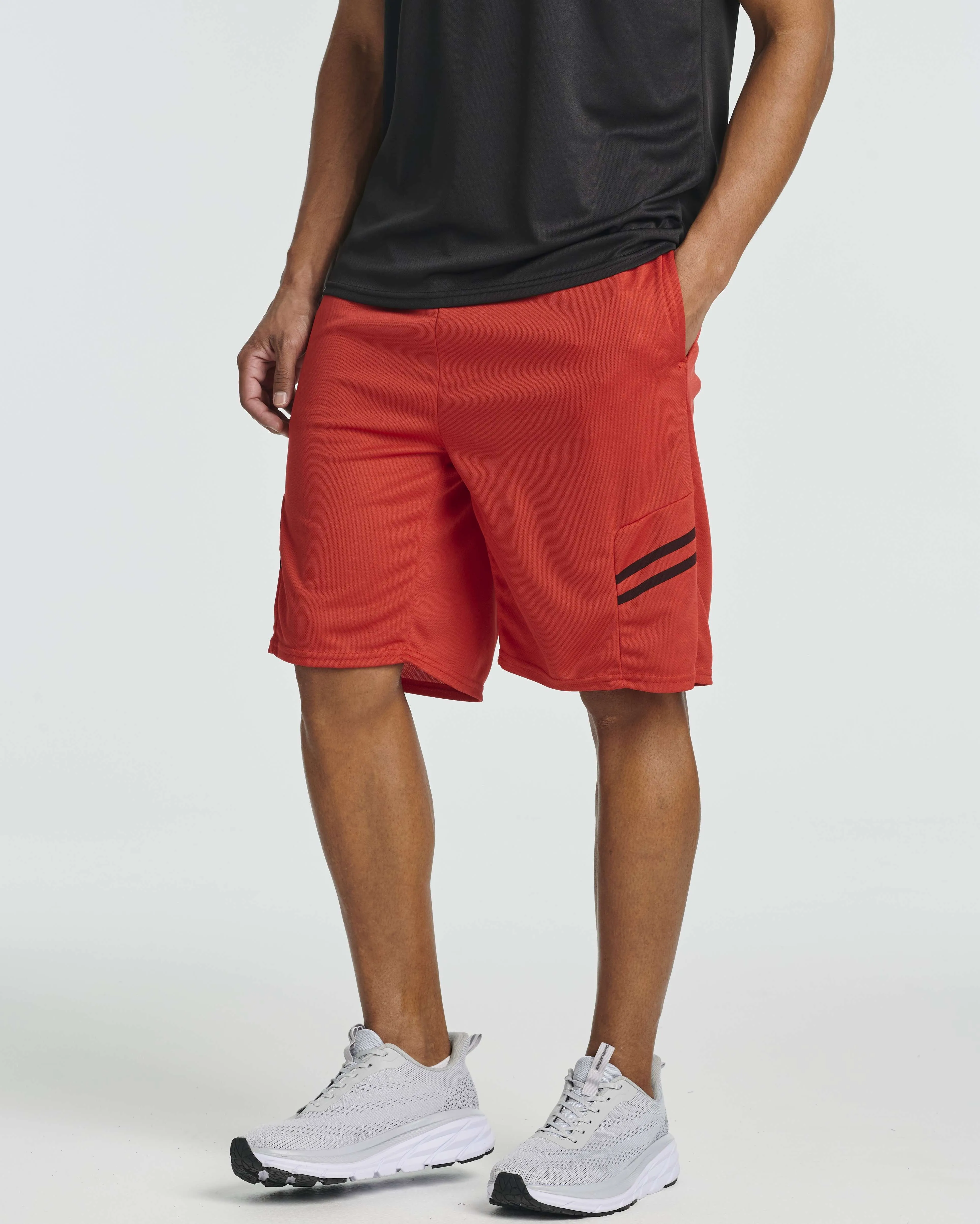 3 Pack: Men's Mesh Athletic Gym Shorts