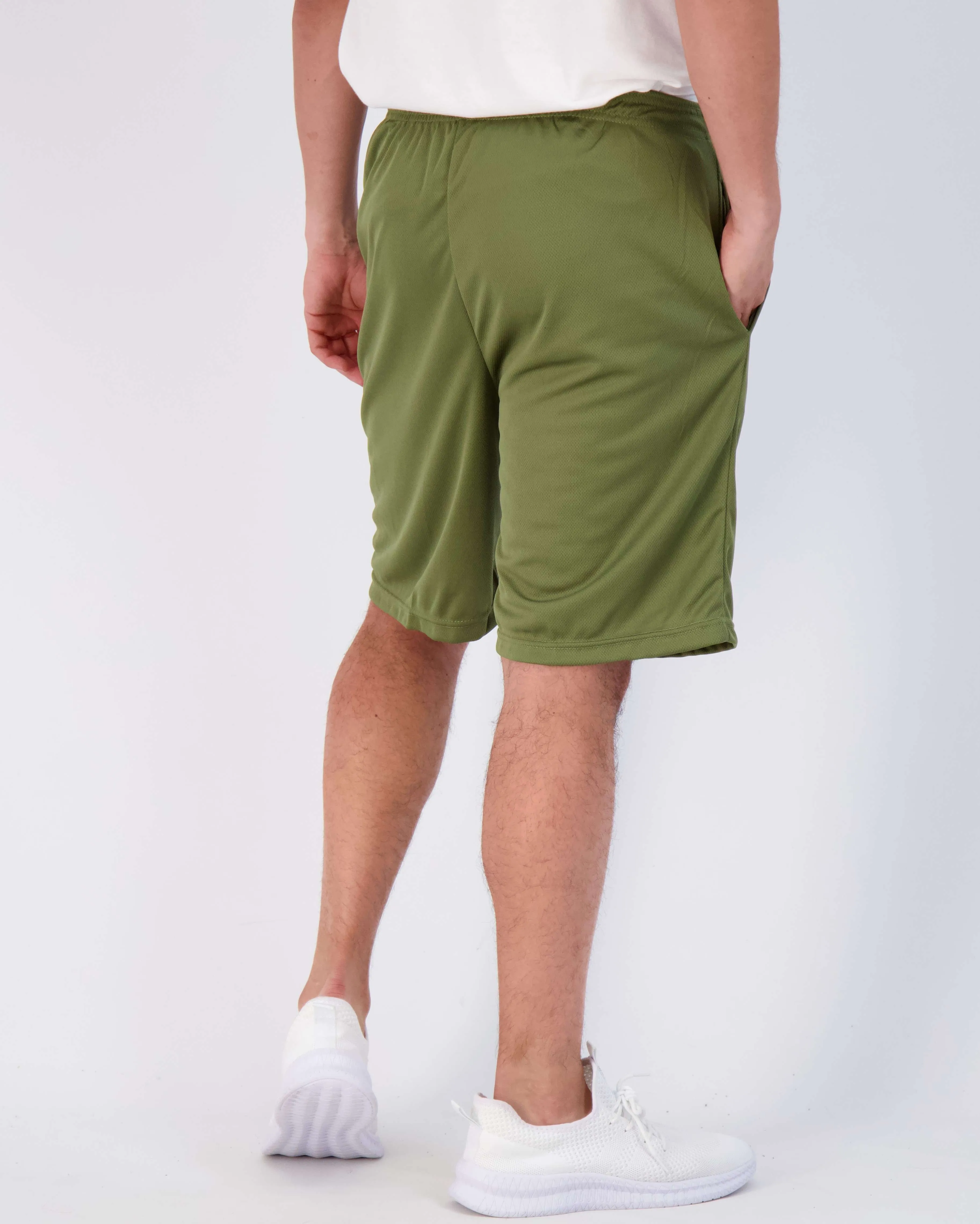 3 Pack: Men's Mesh Athletic Gym Shorts