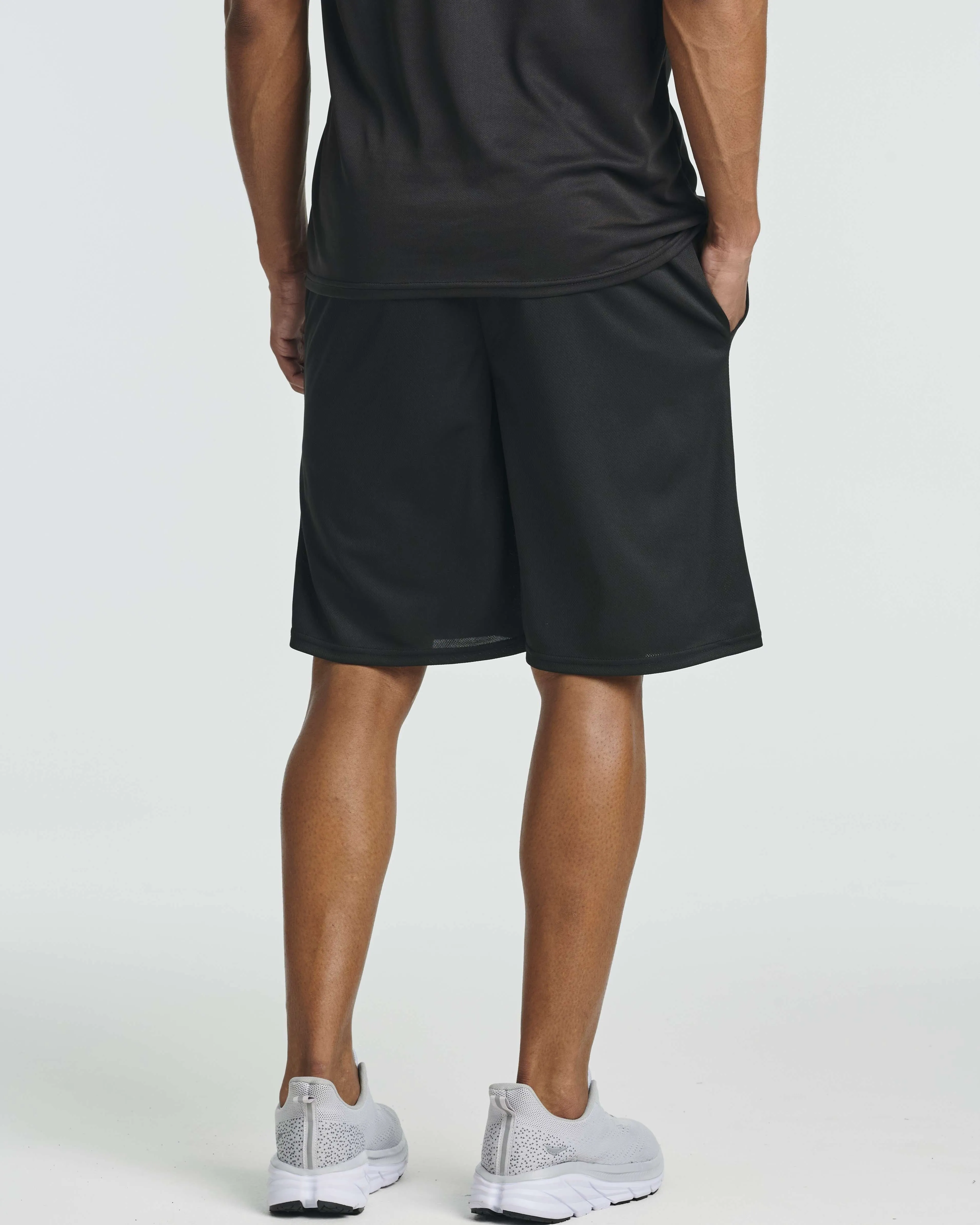 3 Pack: Men's Mesh Athletic Gym Shorts