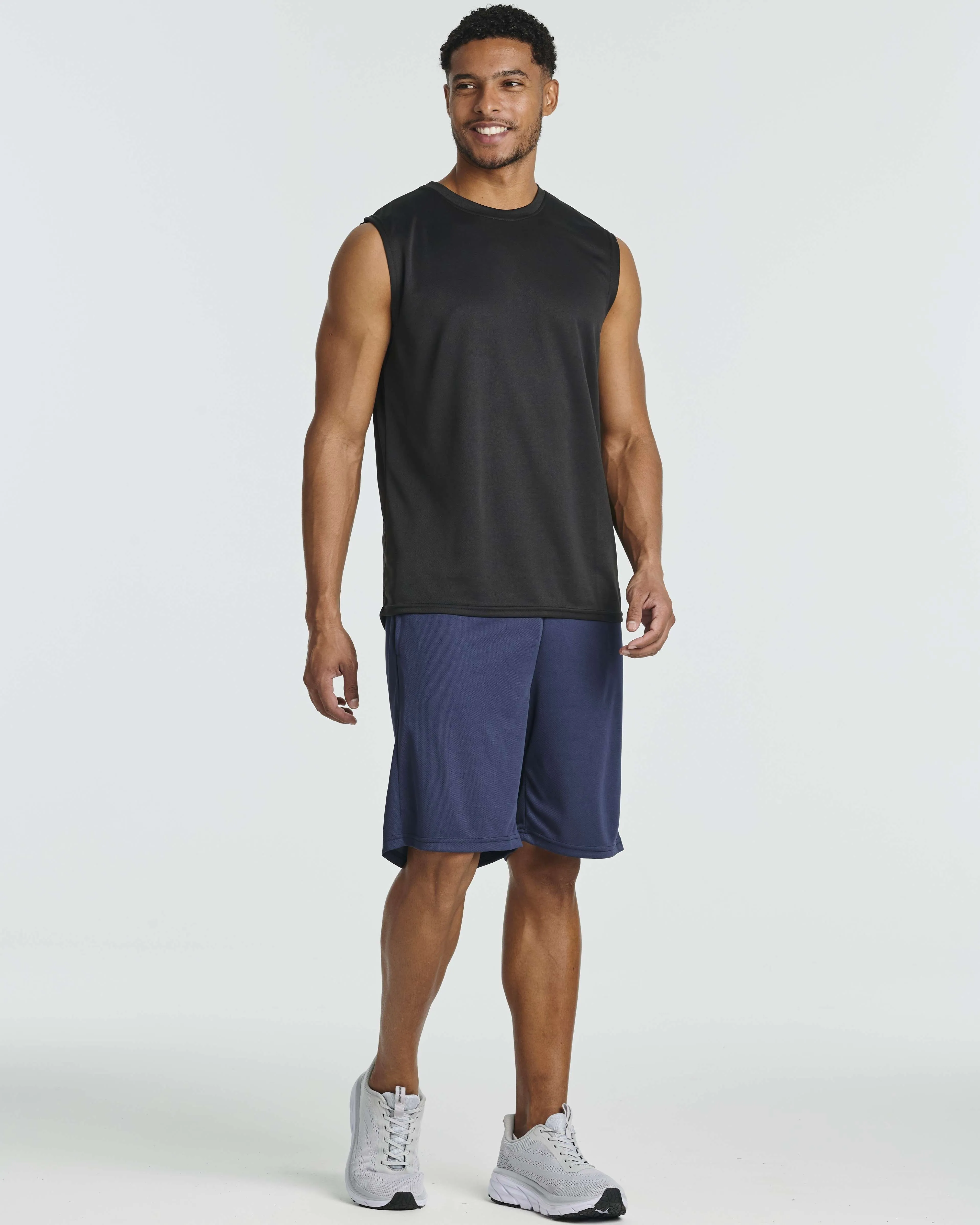 3 Pack: Men's Mesh Athletic Gym Shorts