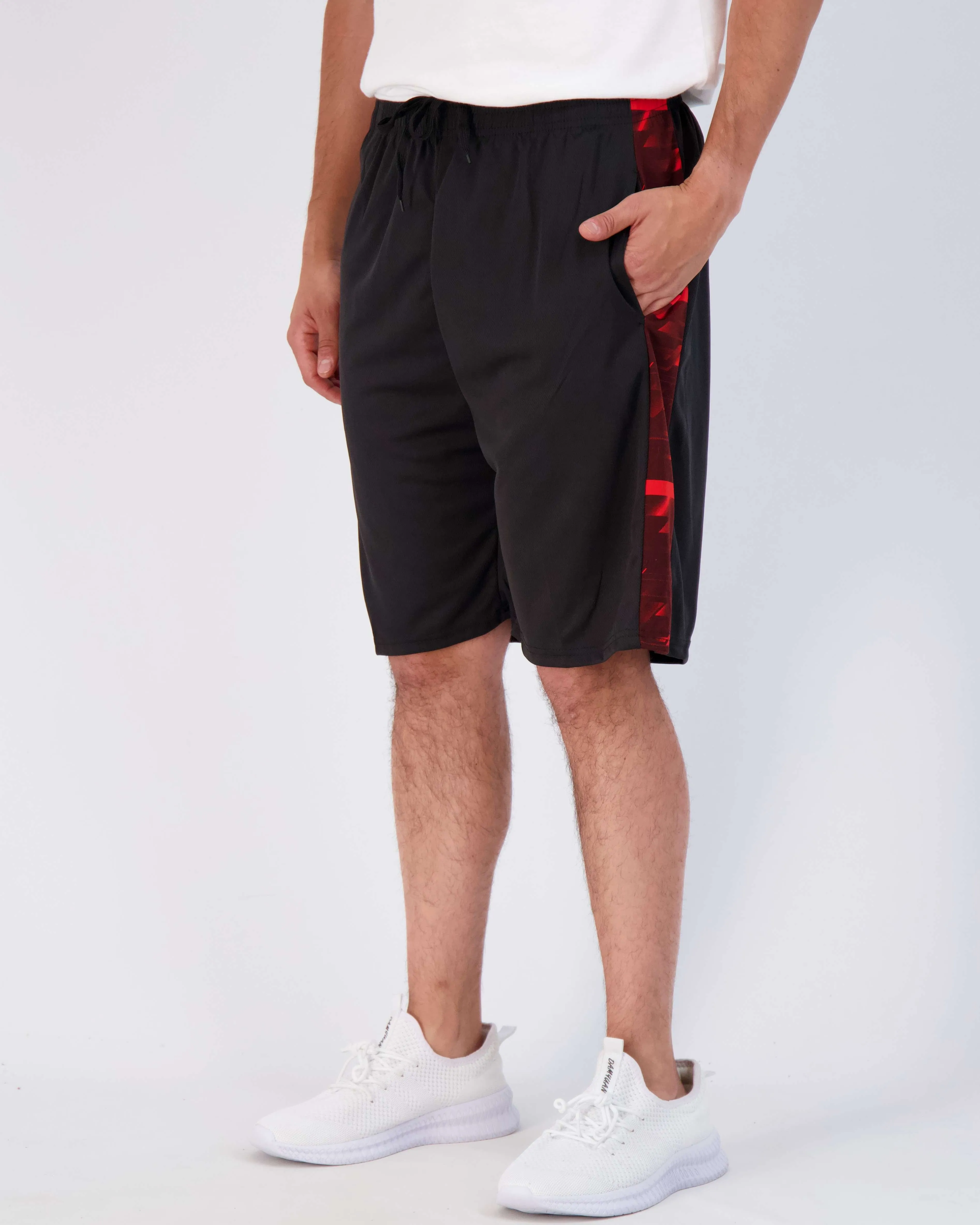 3 Pack: Men's Mesh Athletic Gym Shorts