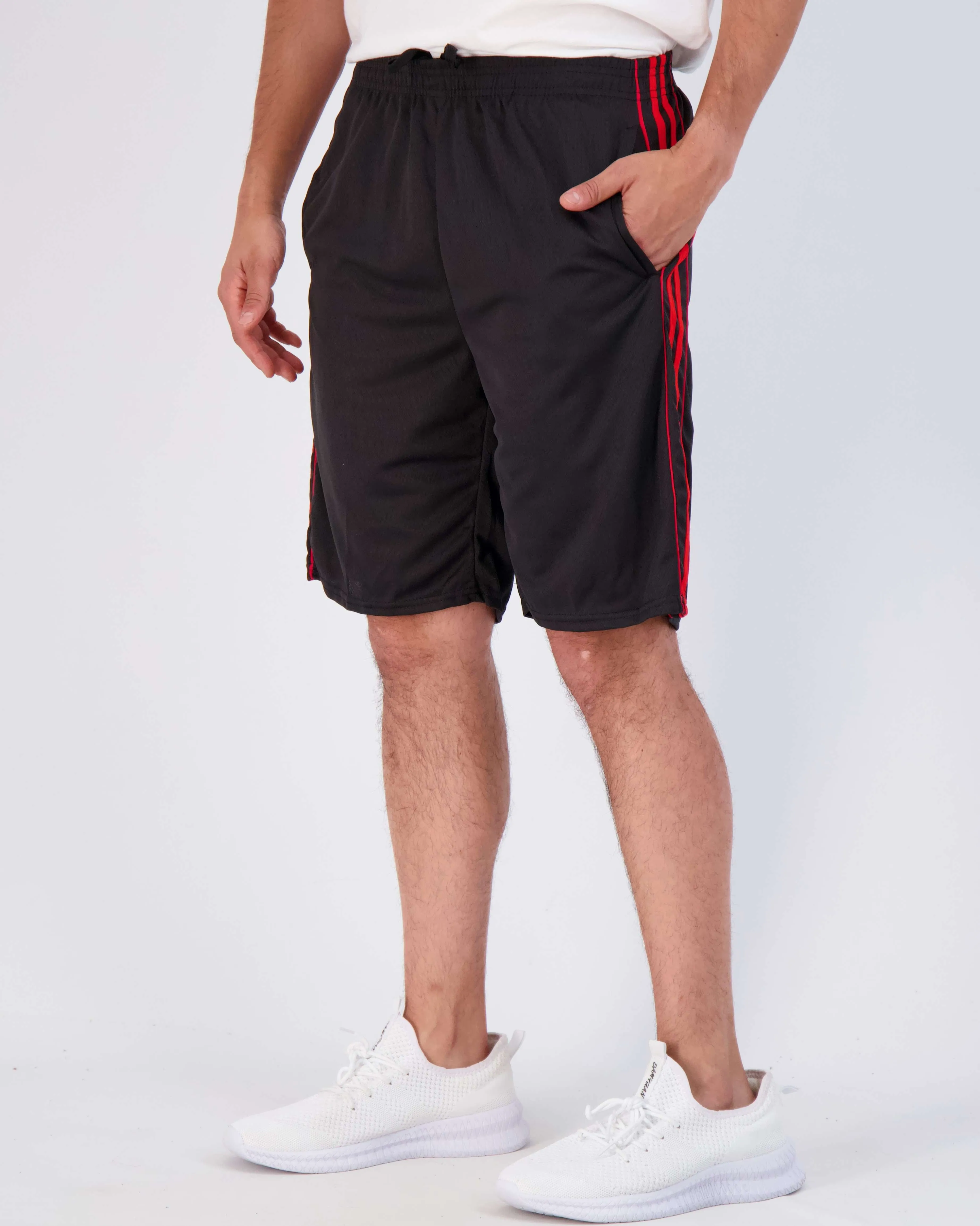 3 Pack: Men's Mesh Athletic Gym Shorts