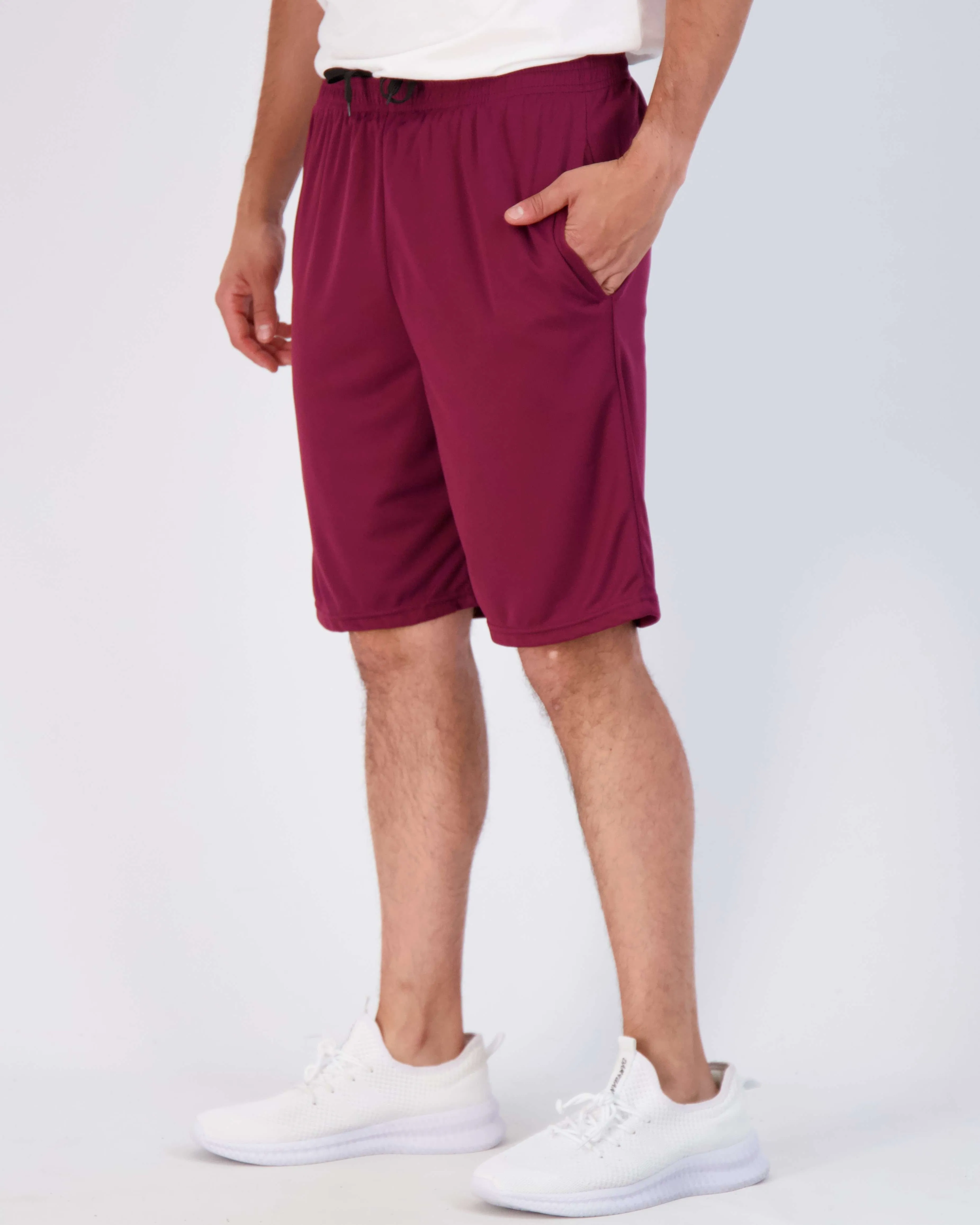 3 Pack: Men's Mesh Athletic Gym Shorts