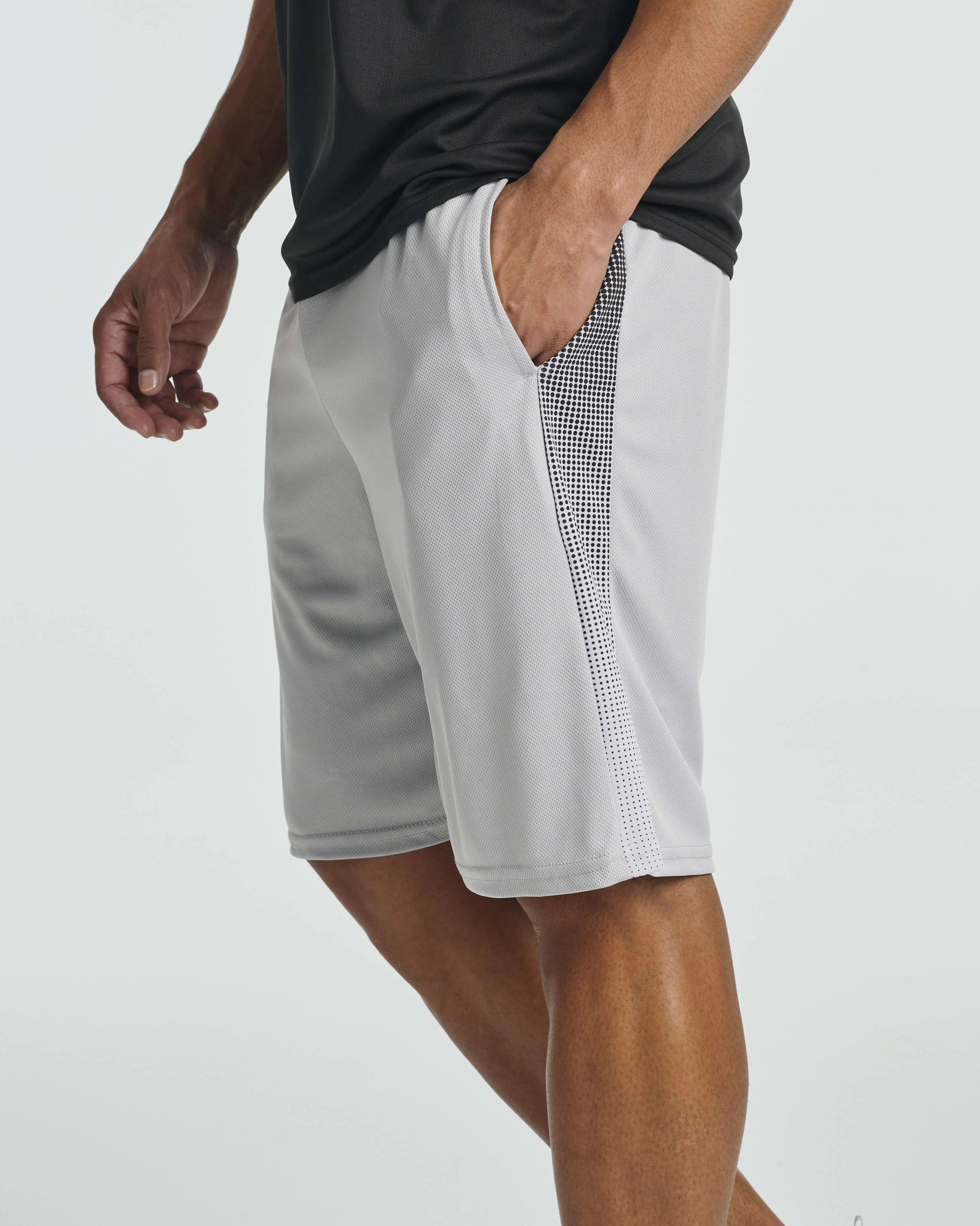 3 Pack: Men's Mesh Athletic Gym Shorts
