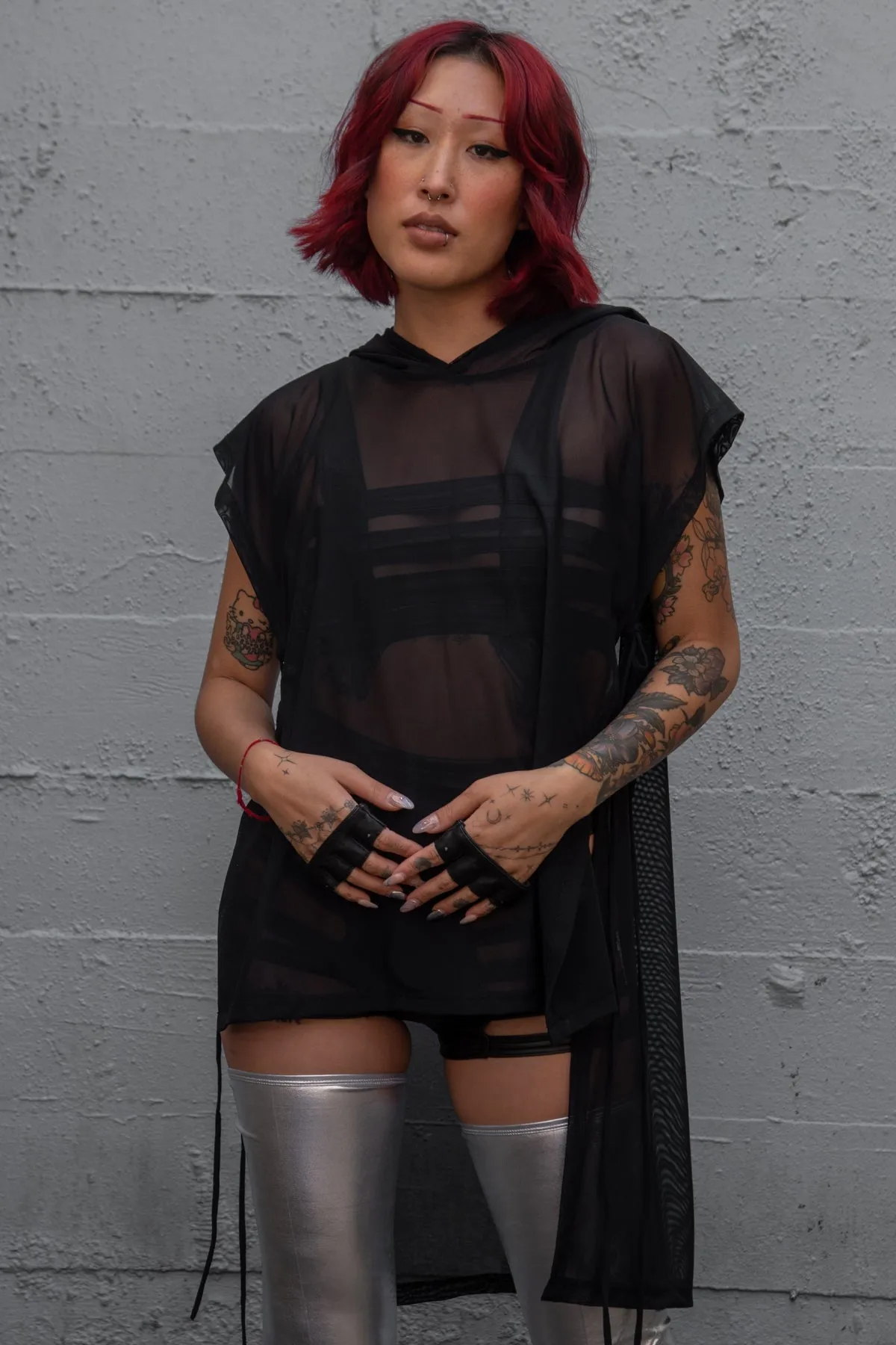 5D x Threadriot Moon Tunic - mesh