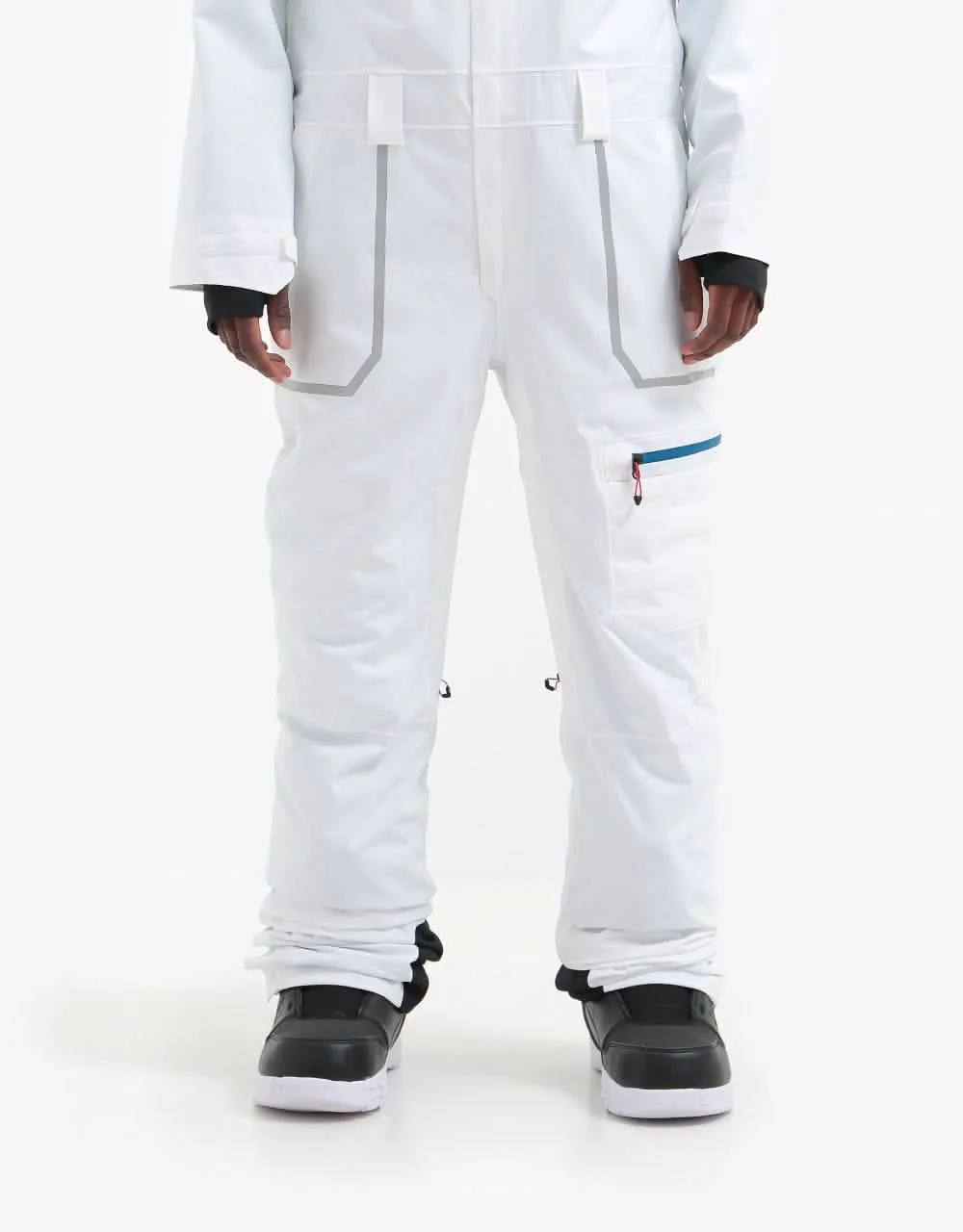 686 x NASA 2021 Snowboard Coverall - White