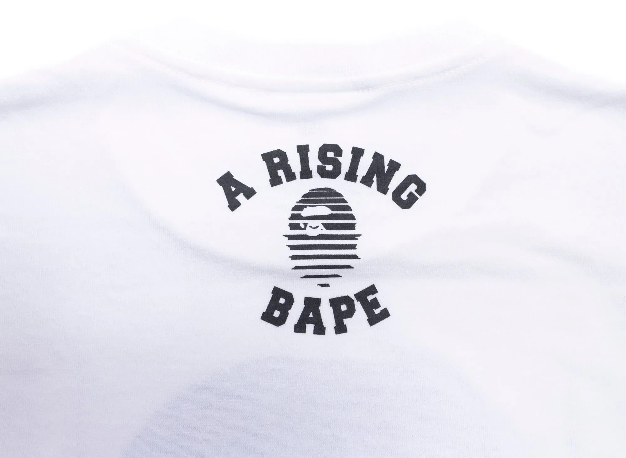 A Bathing Ape Asia Camo Big Ape Head Tee in White