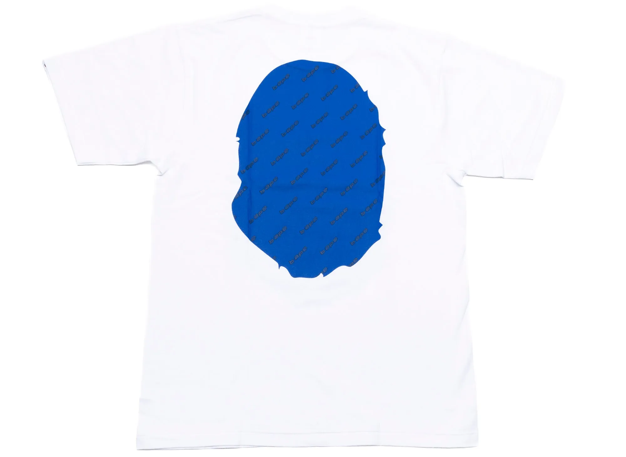 A Bathing Ape Bape Hexagram Big Ape Head Tee in White