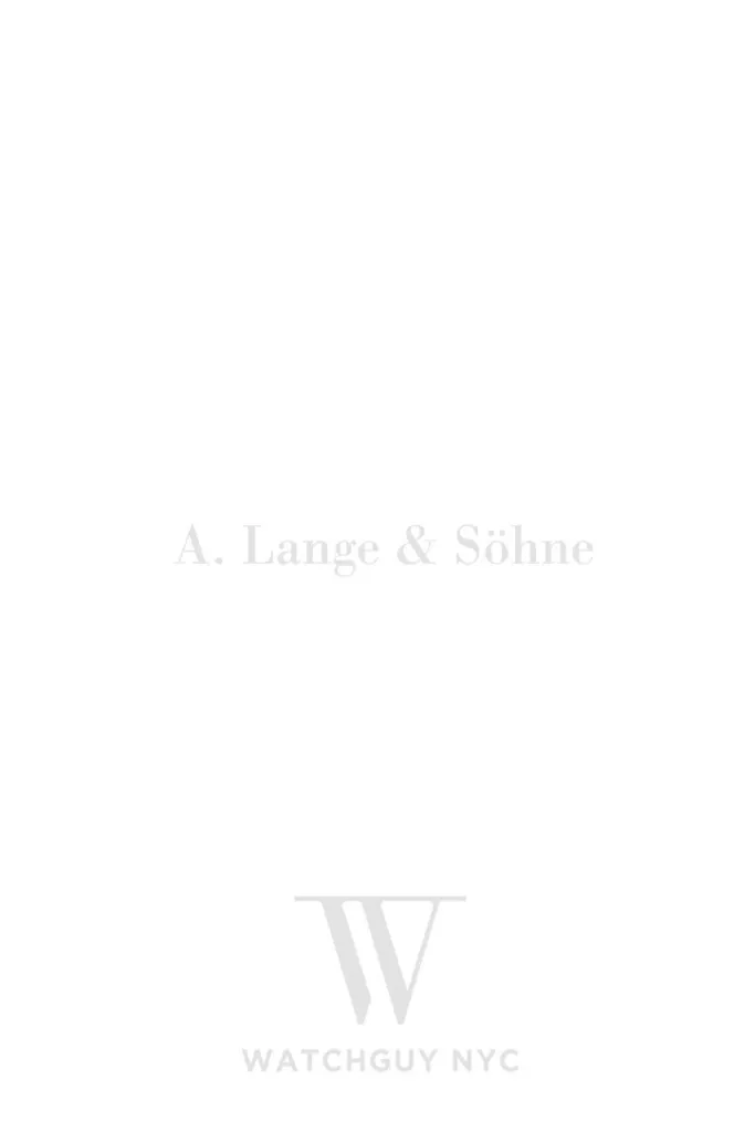 A. Lange & Sohne Grand Lange 1 Moon Phase 139.032 Watch