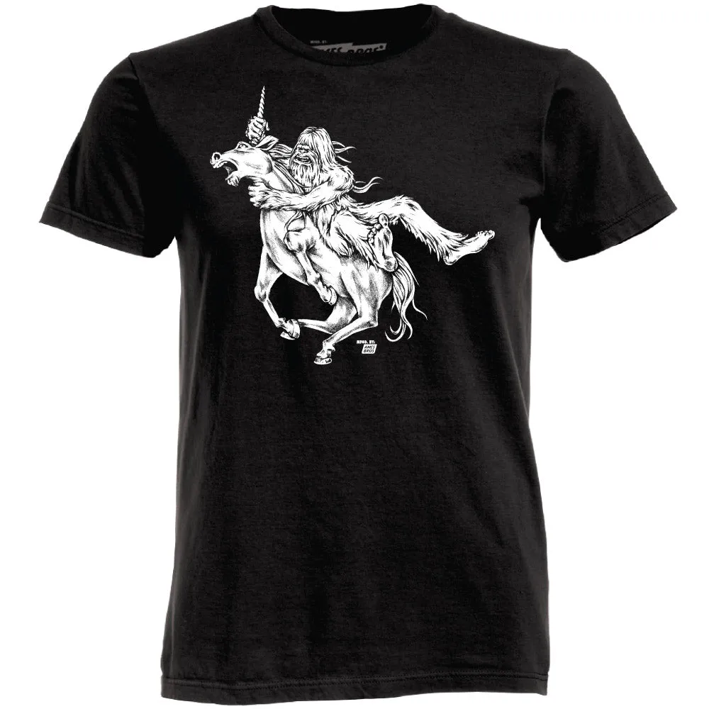 Ames Bros Bigfoot vs Unicorn T-Shirt