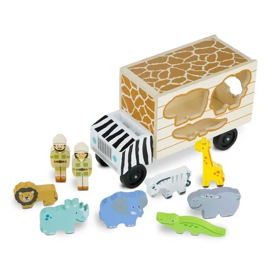 Animal Rescue Shape Sorting Truck