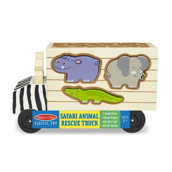 Animal Rescue Shape Sorting Truck