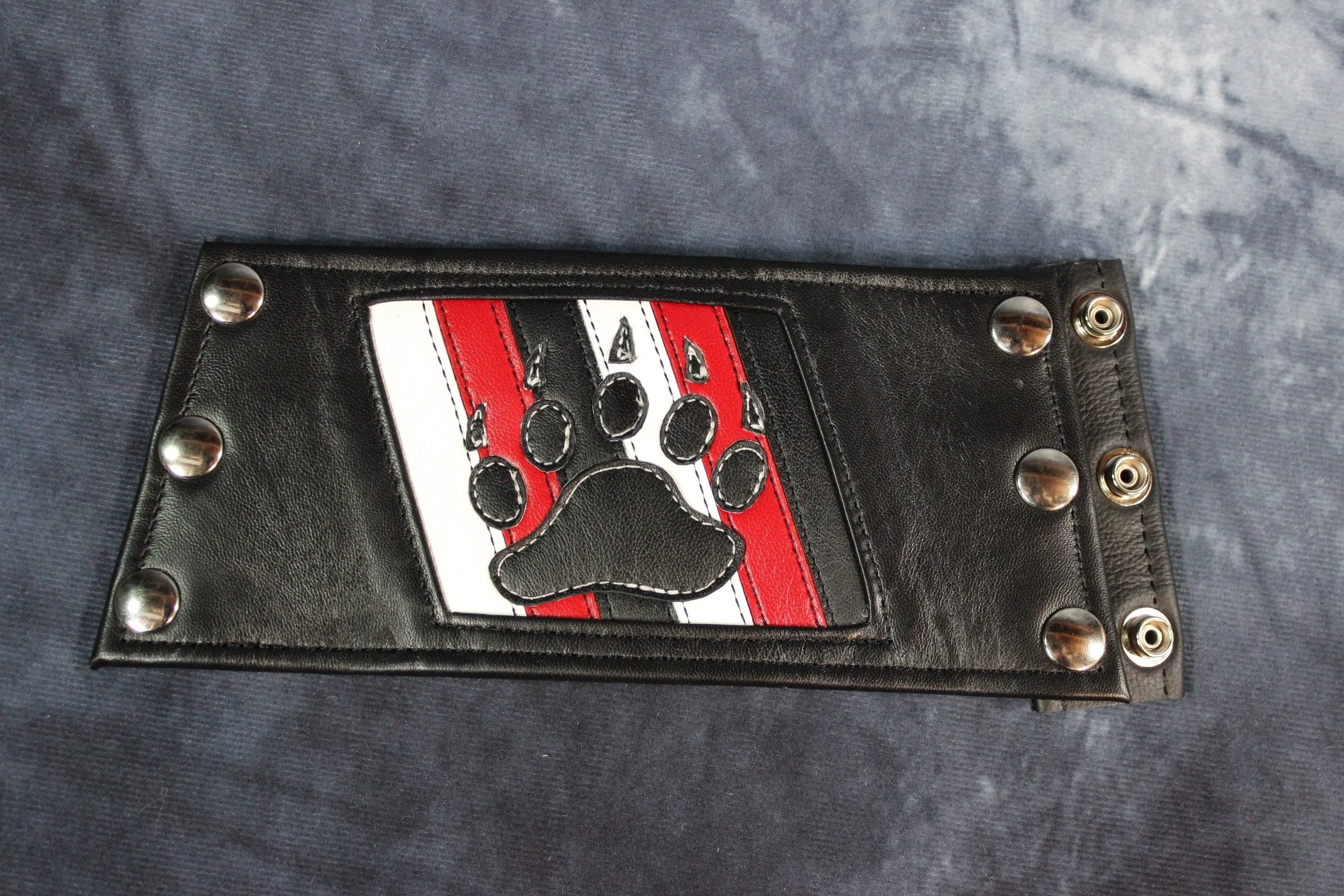 Bear Pride Flag Wrist Wallet (Single)