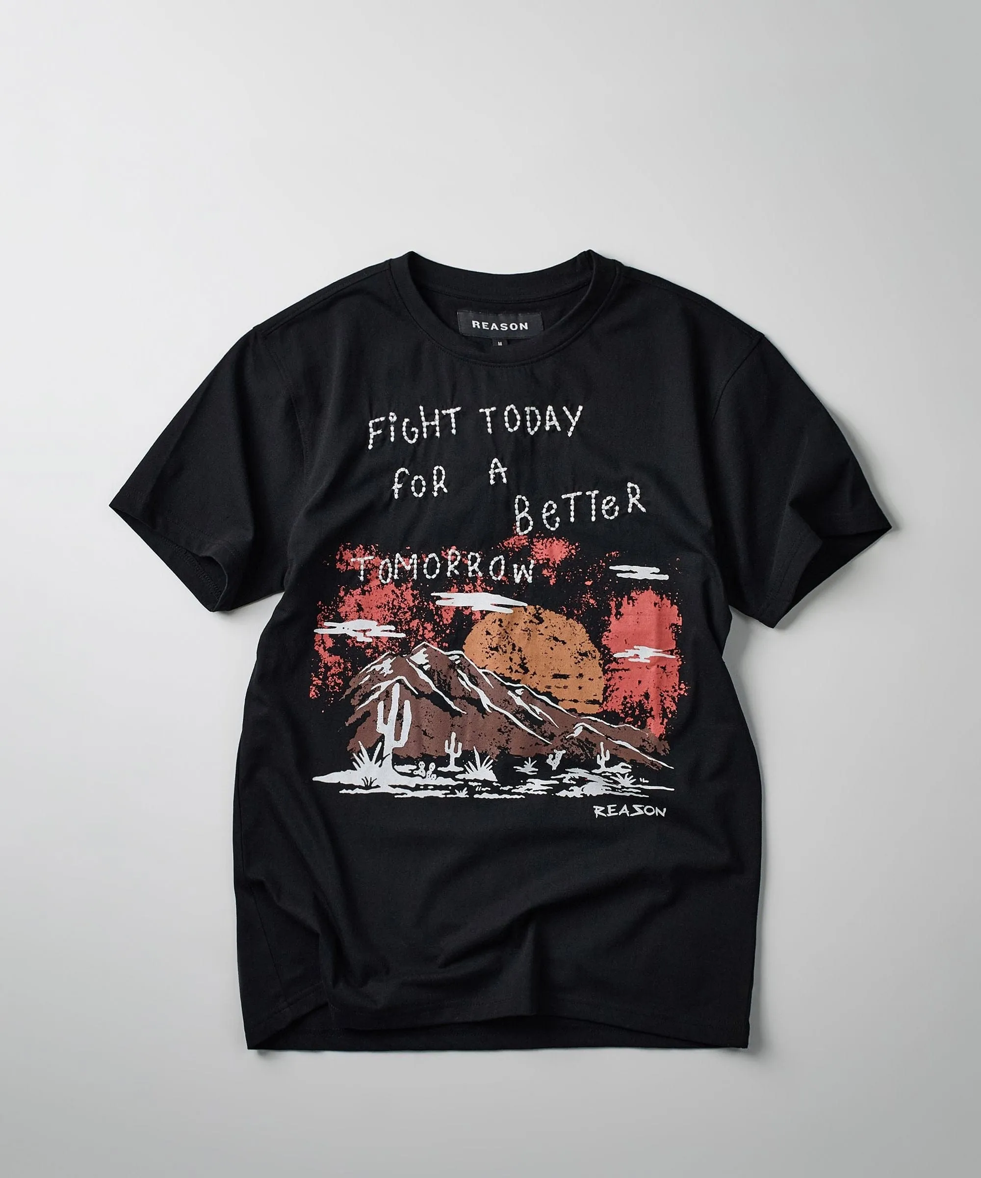 Better Tomorrow Embroidered Short Sleeve Tee - Black