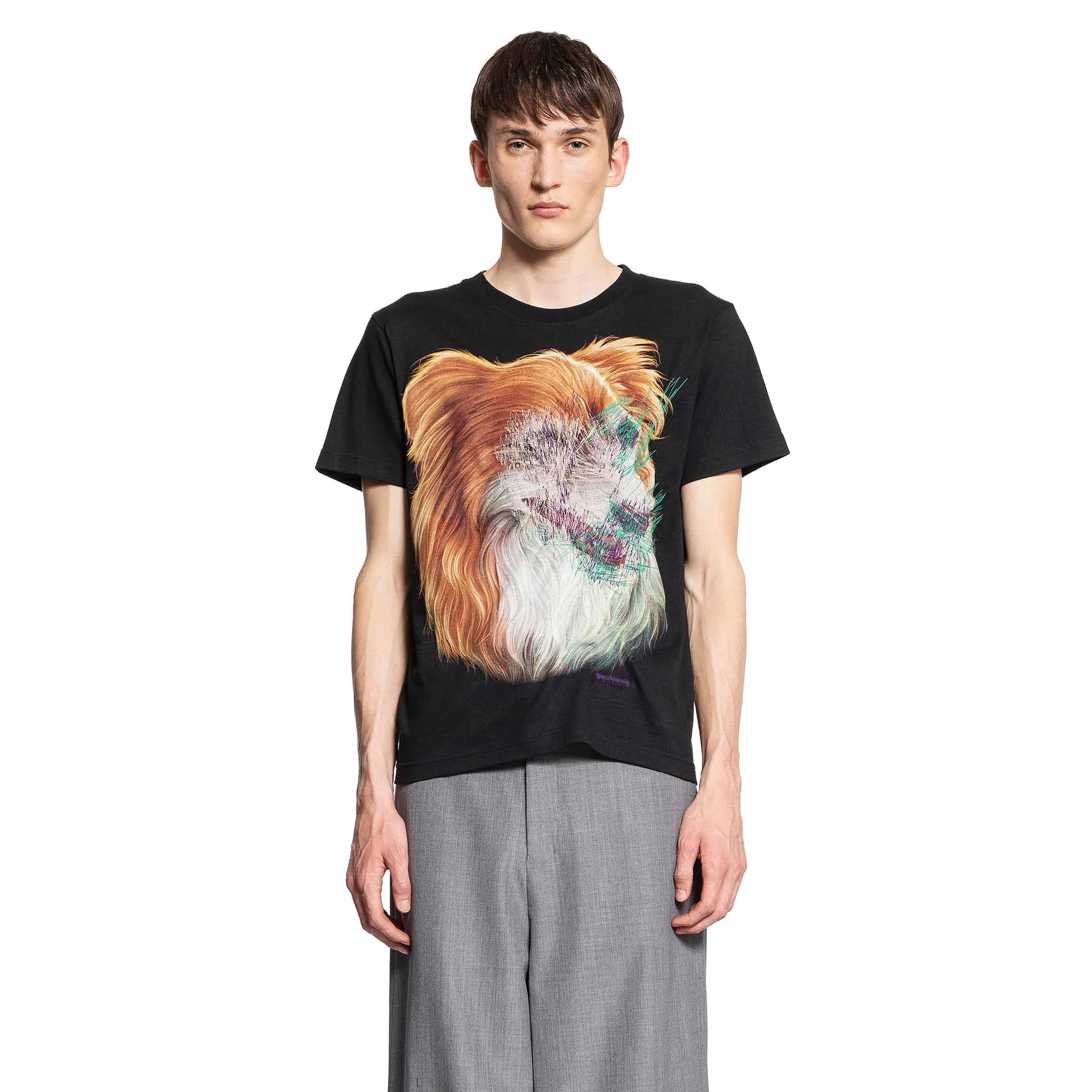 BLESS MAN BLACK T-SHIRTS & TANK TOPS