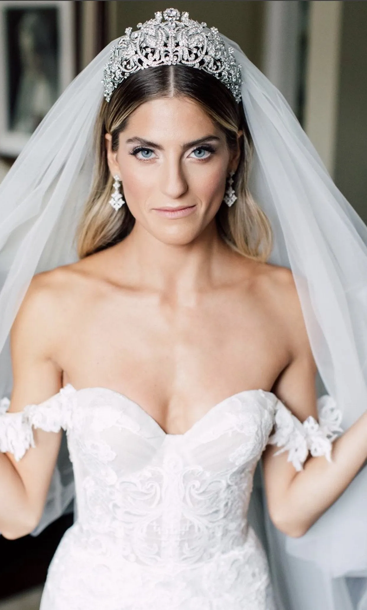 CALISTA Swarovski Crystal Bridal Tiara