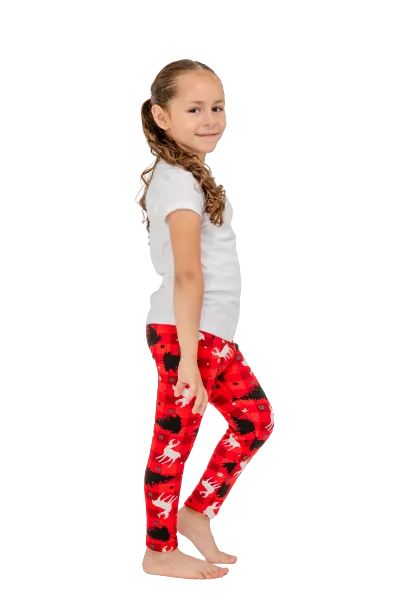 Christmas Moose Kid's - Cozy Lined