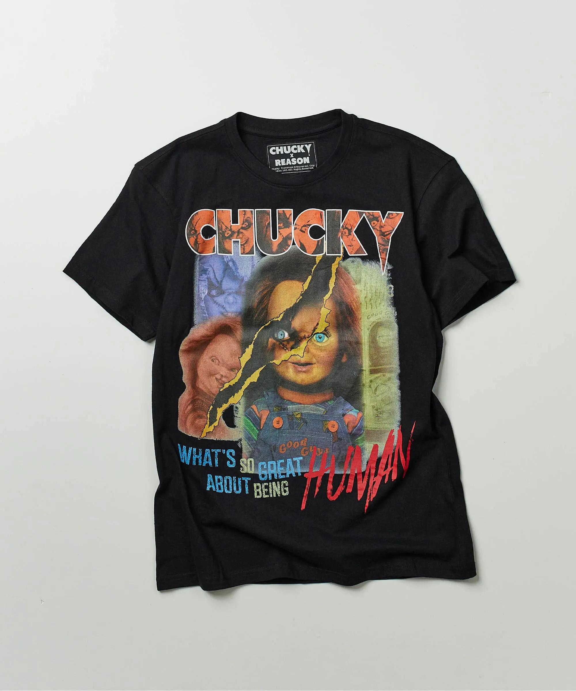 Chucky Human Short Sleeve Tee - Black