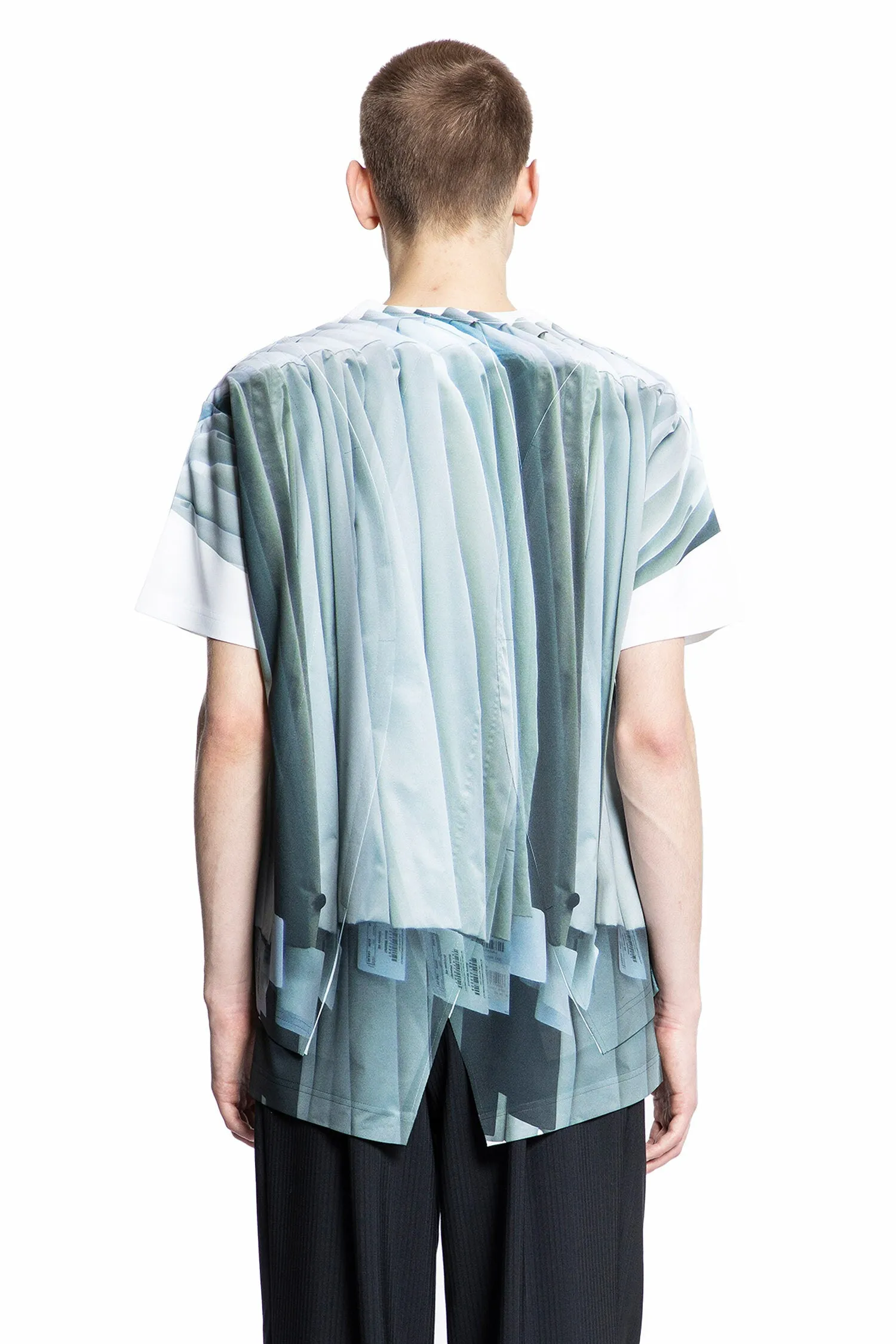 COMME DES GARCONS HOMME PLUS MAN WHITE T-SHIRTS & TANK TOPS