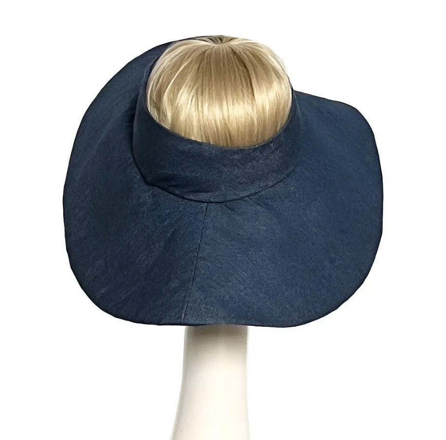 Denim Sun Visor Hat