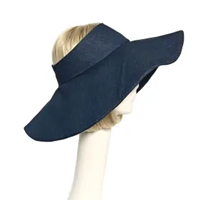 Denim Sun Visor Hat
