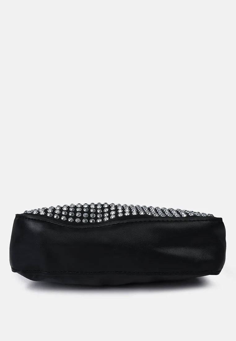 Diamante Baguette Bag
