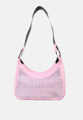Diamante Baguette Bag