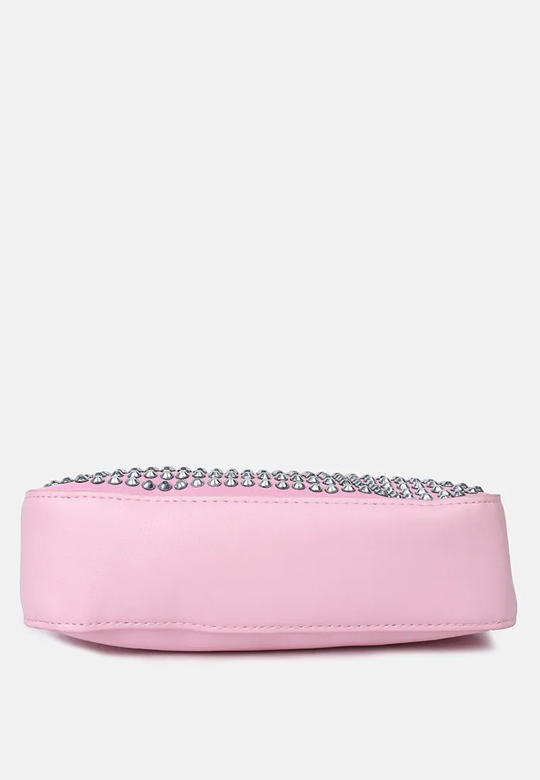 Diamante Baguette Bag
