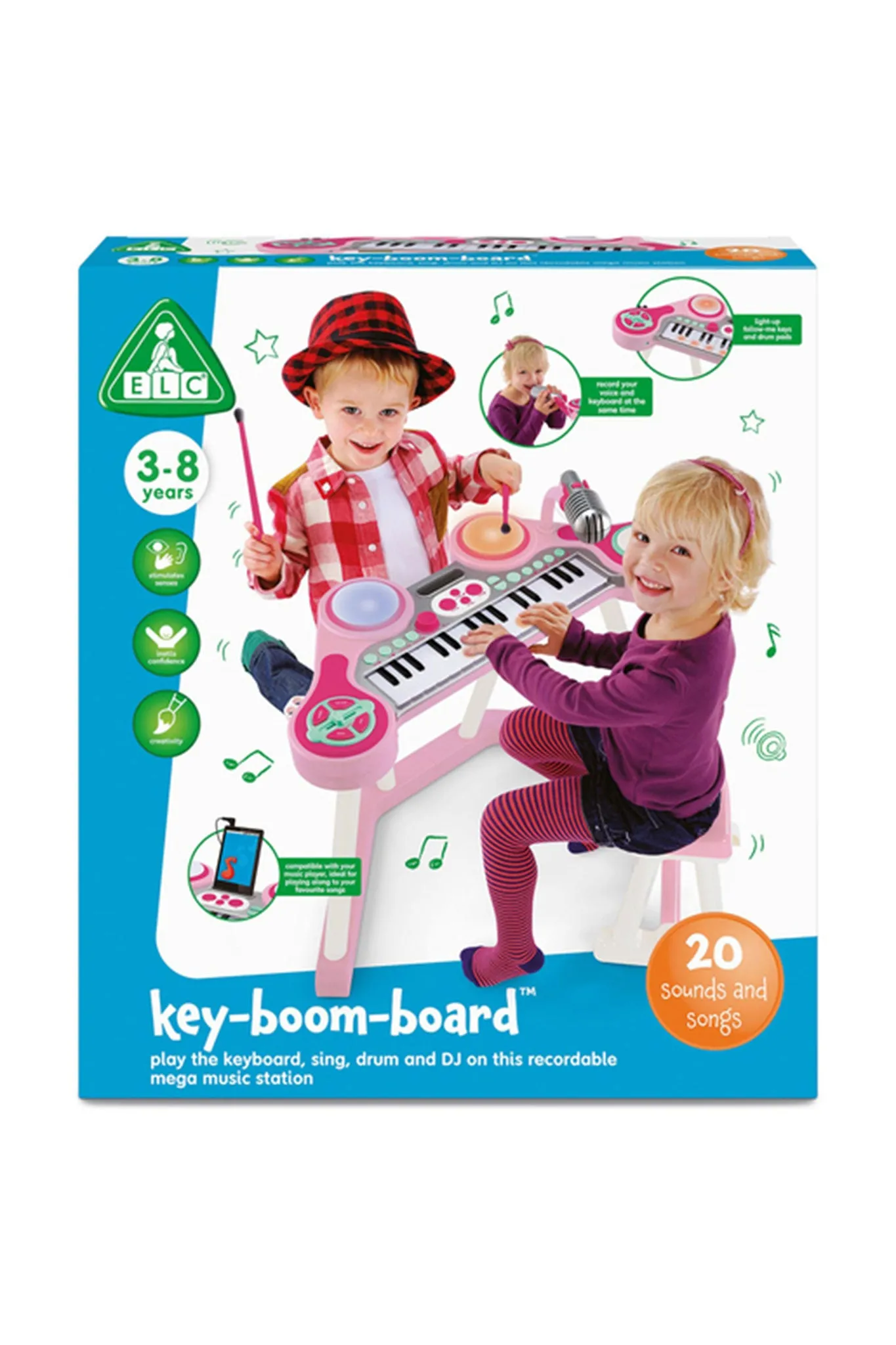 Early Learning Centre Key-Boom-Board (G)
