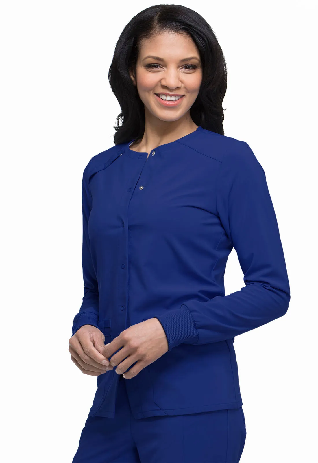 EDS Essentials - Women's Snap Front Warm-up Jacket