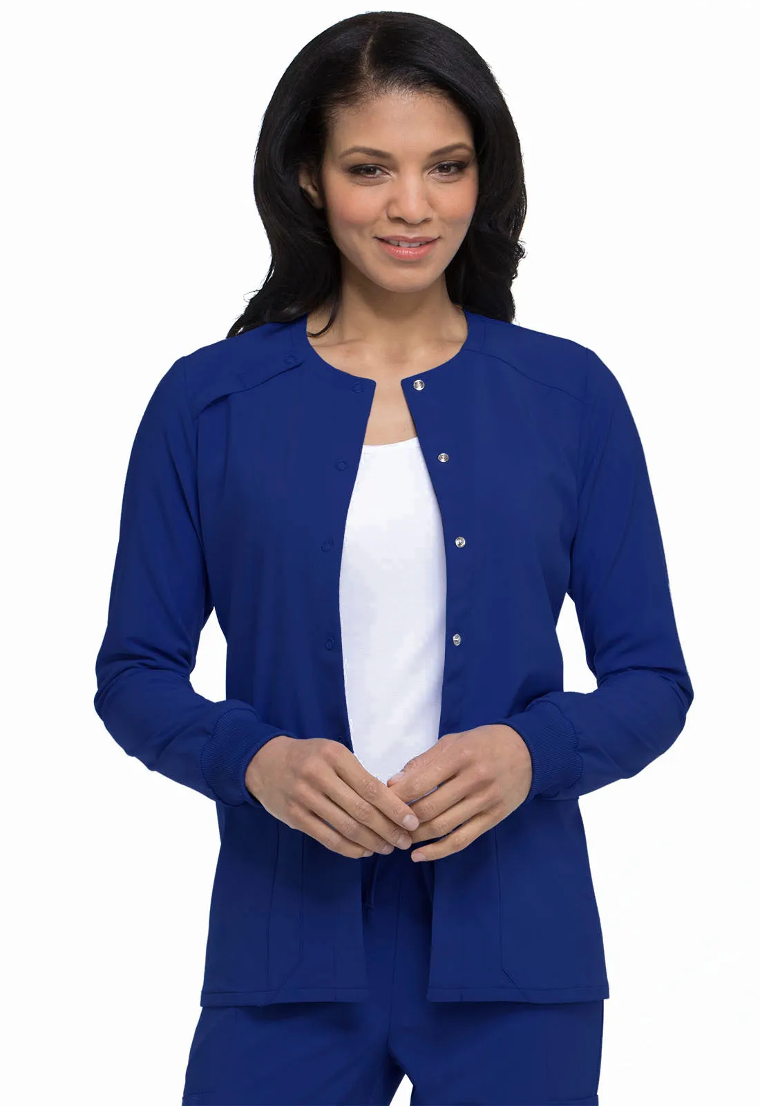 EDS Essentials - Women's Snap Front Warm-up Jacket