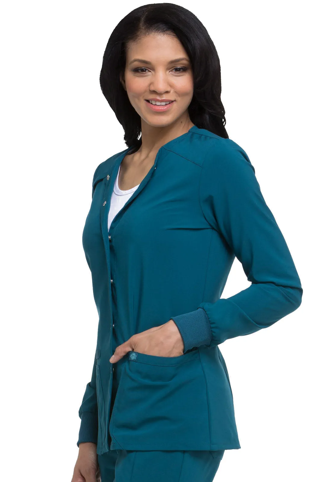 EDS Essentials - Women's Snap Front Warm-up Jacket