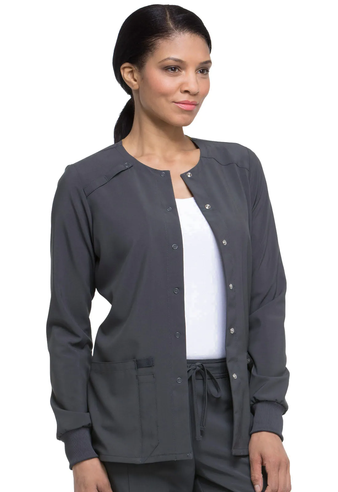EDS Essentials - Women's Snap Front Warm-up Jacket