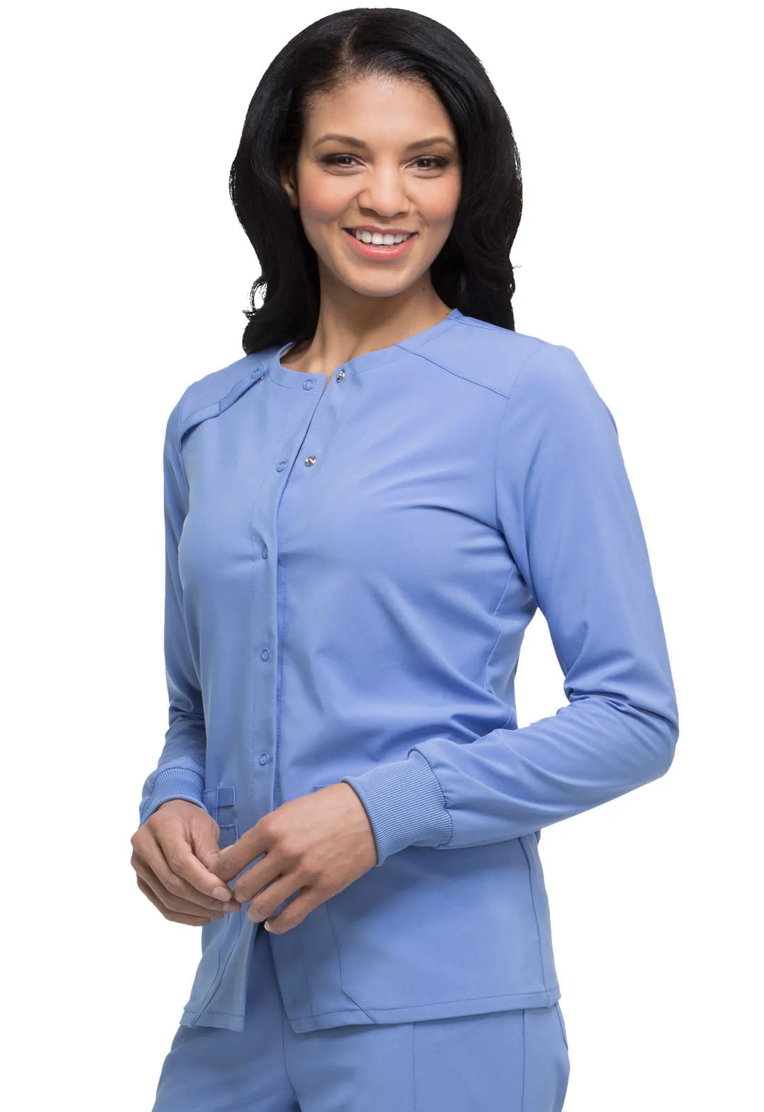 EDS Essentials - Women's Snap Front Warm-up Jacket