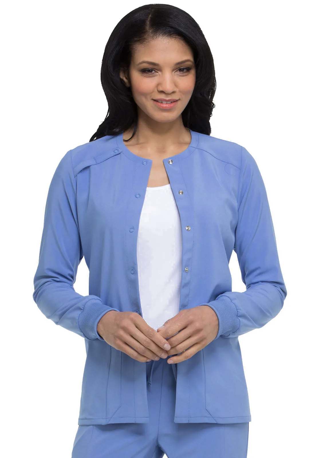 EDS Essentials - Women's Snap Front Warm-up Jacket