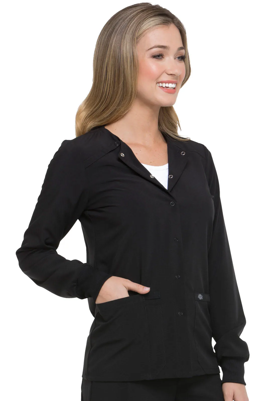 EDS Essentials - Women's Snap Front Warm-up Jacket