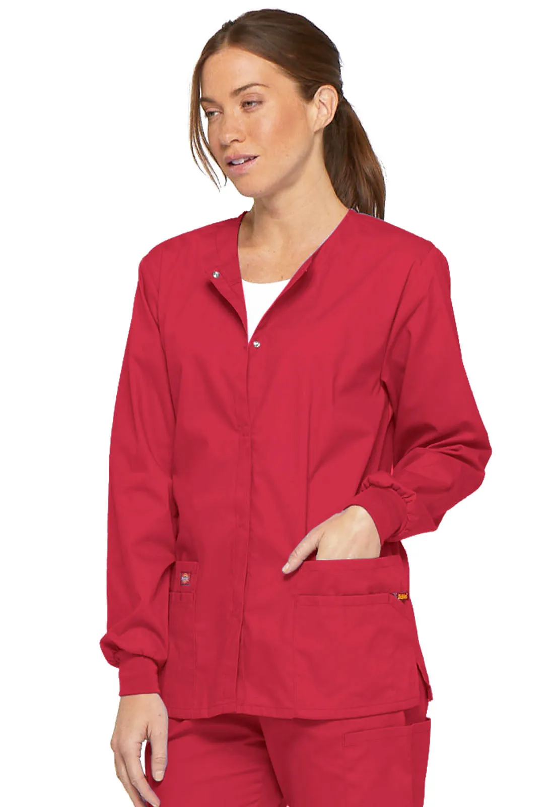 EDS Signature - Snap Front Warm-Up Jacket
