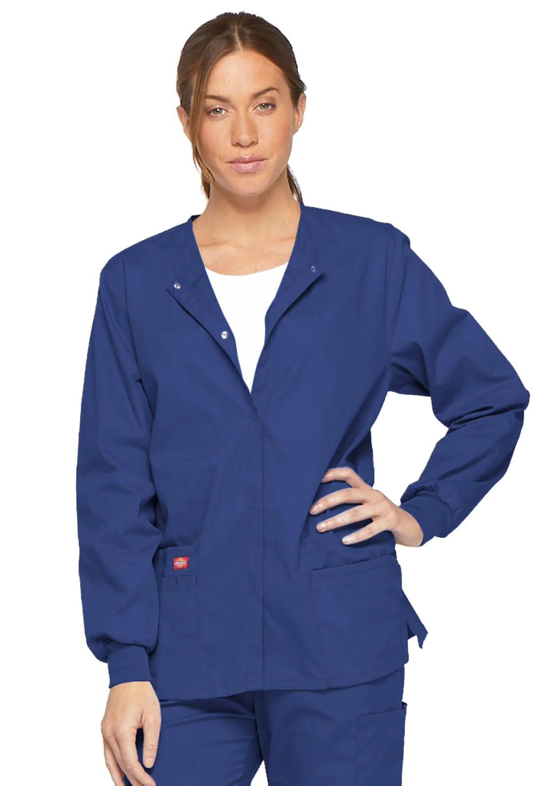 EDS Signature - Snap Front Warm-Up Jacket