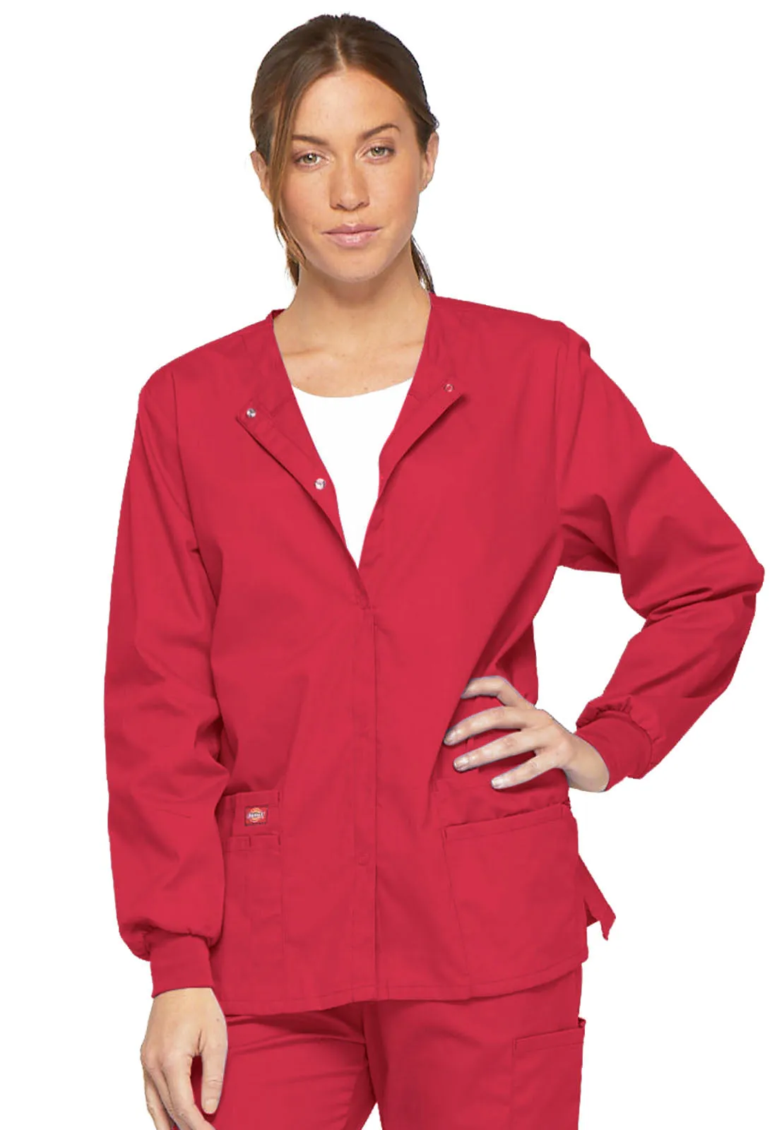 EDS Signature - Snap Front Warm-Up Jacket