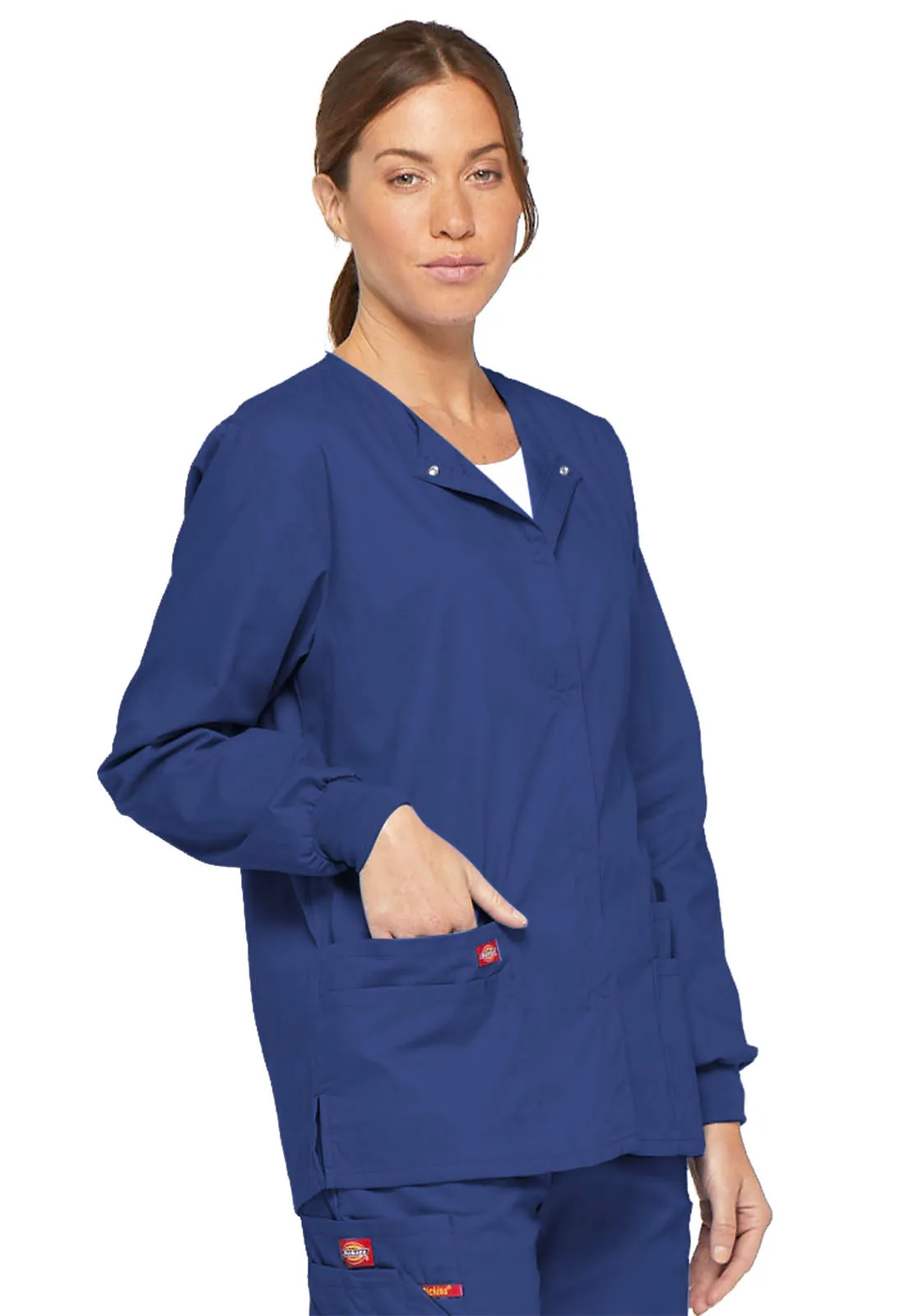 EDS Signature - Snap Front Warm-Up Jacket