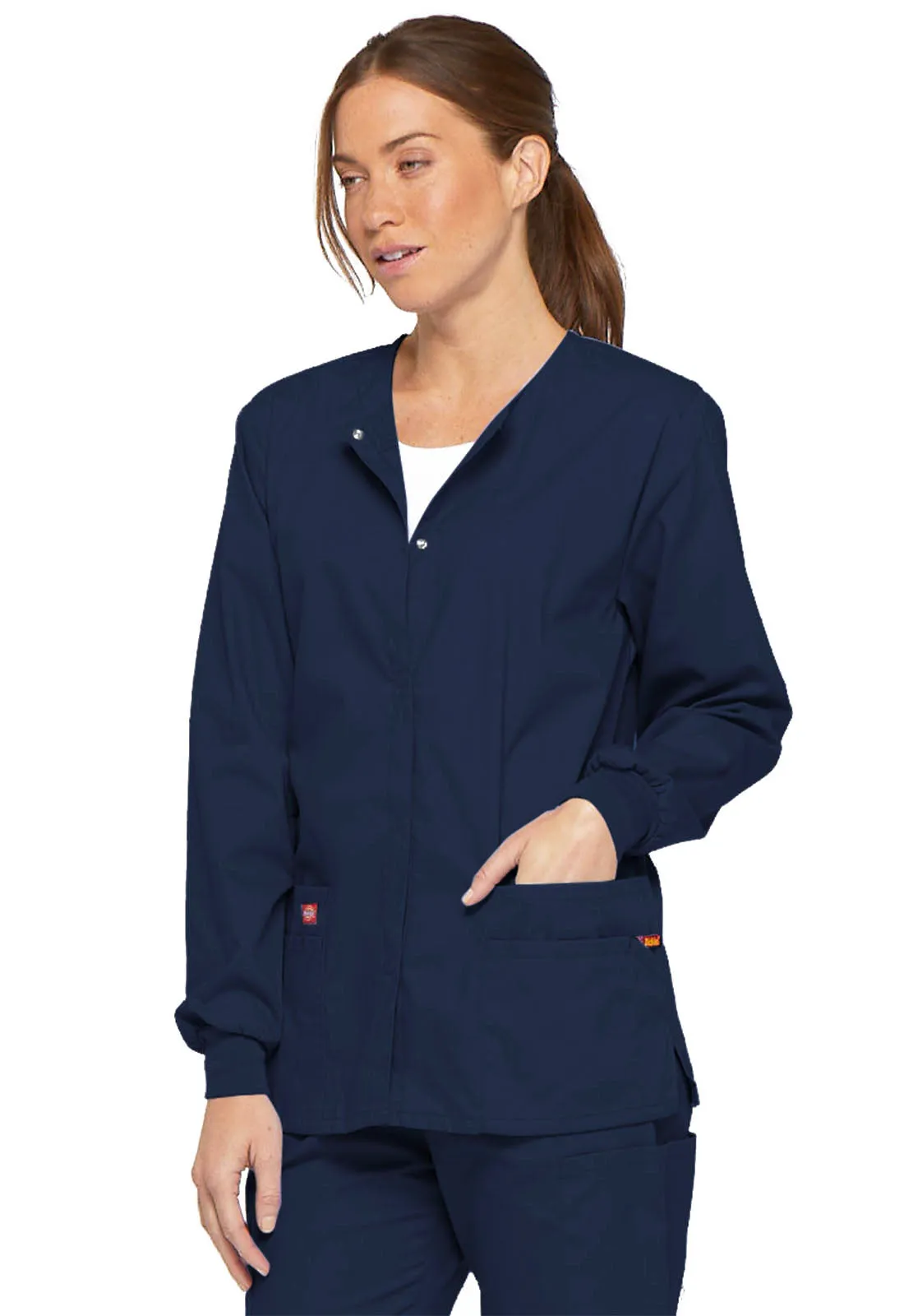 EDS Signature - Snap Front Warm-Up Jacket